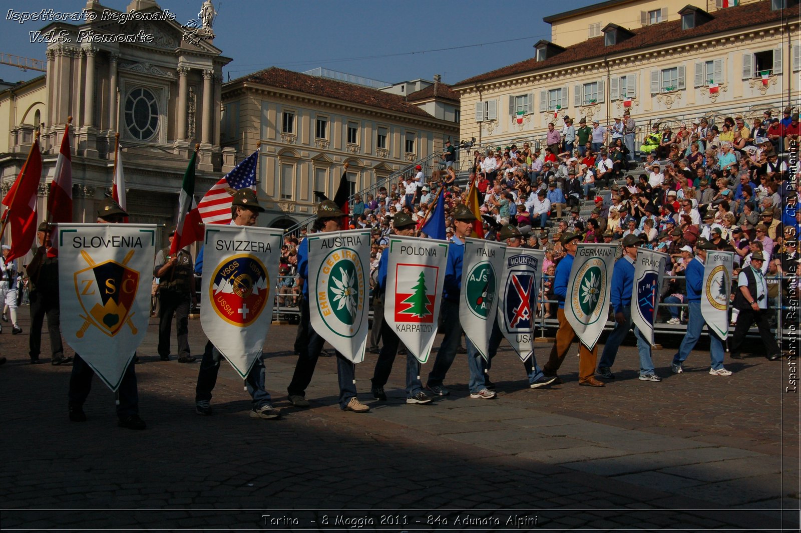 Torino  - 8 Maggio 2011 - 84a Adunata Nazionale Alpini -  Croce Rossa Italiana - Ispettorato Regionale Volontari del Soccorso Piemonte