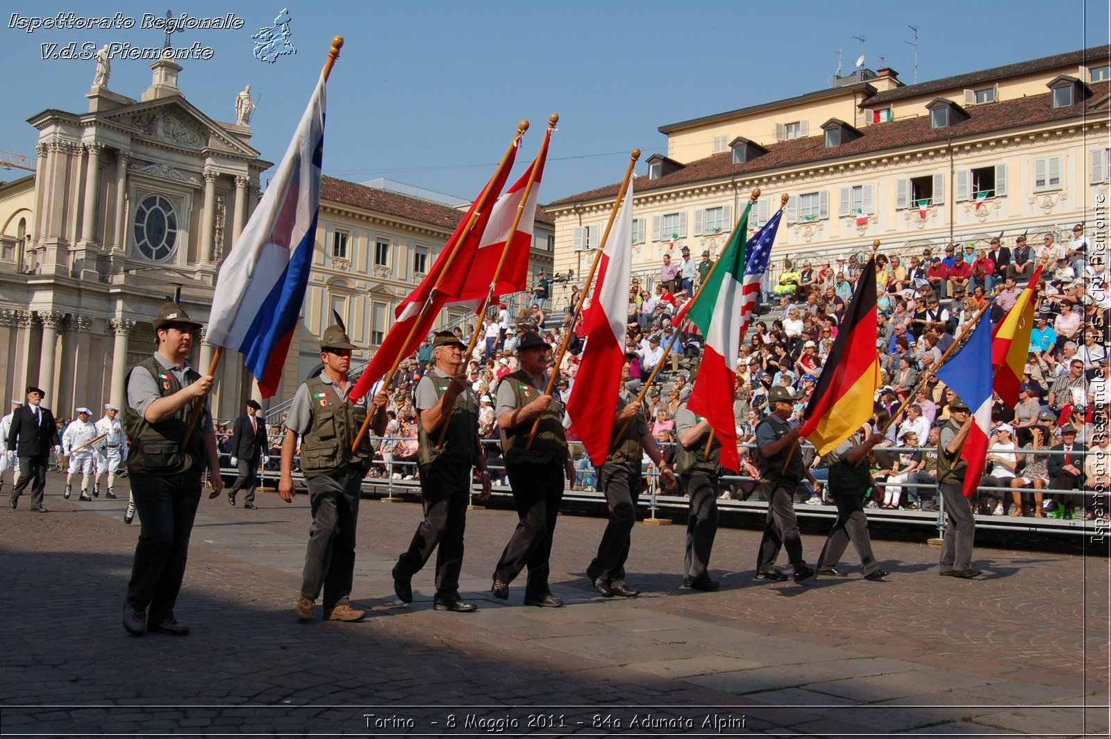 Torino  - 8 Maggio 2011 - 84a Adunata Nazionale Alpini -  Croce Rossa Italiana - Ispettorato Regionale Volontari del Soccorso Piemonte