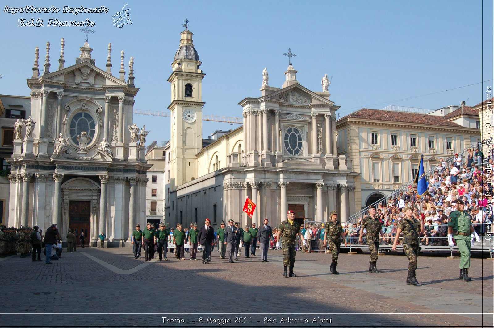 Torino  - 8 Maggio 2011 - 84a Adunata Nazionale Alpini -  Croce Rossa Italiana - Ispettorato Regionale Volontari del Soccorso Piemonte