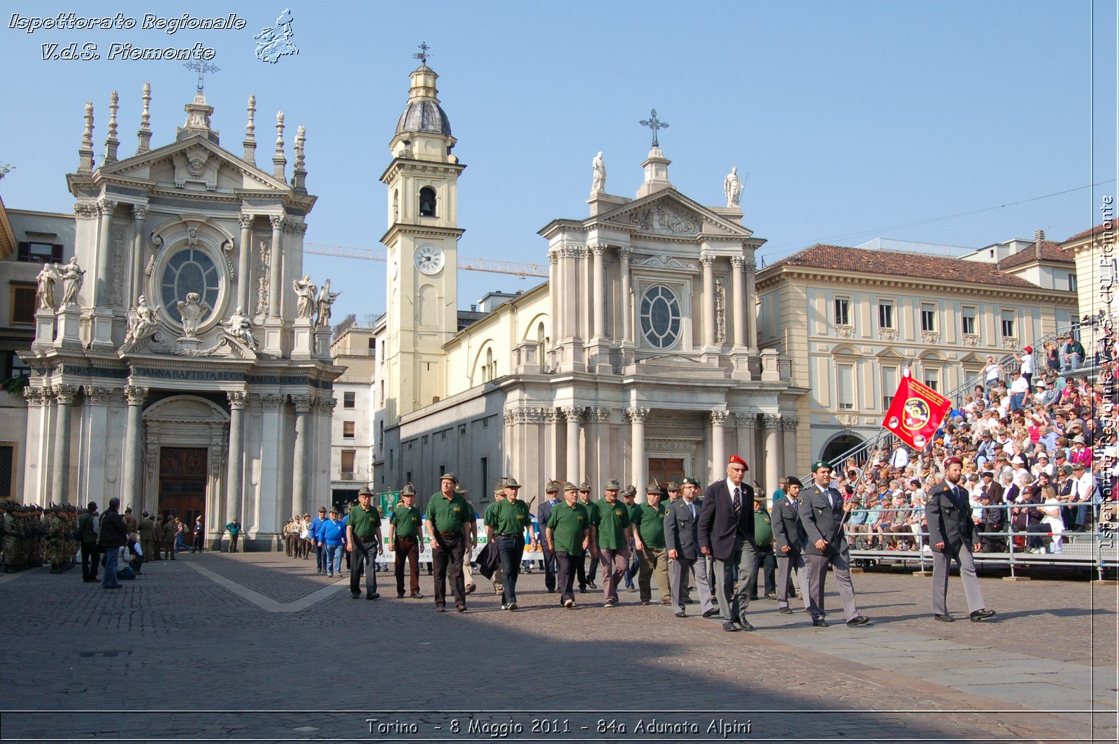 Torino  - 8 Maggio 2011 - 84a Adunata Nazionale Alpini -  Croce Rossa Italiana - Ispettorato Regionale Volontari del Soccorso Piemonte
