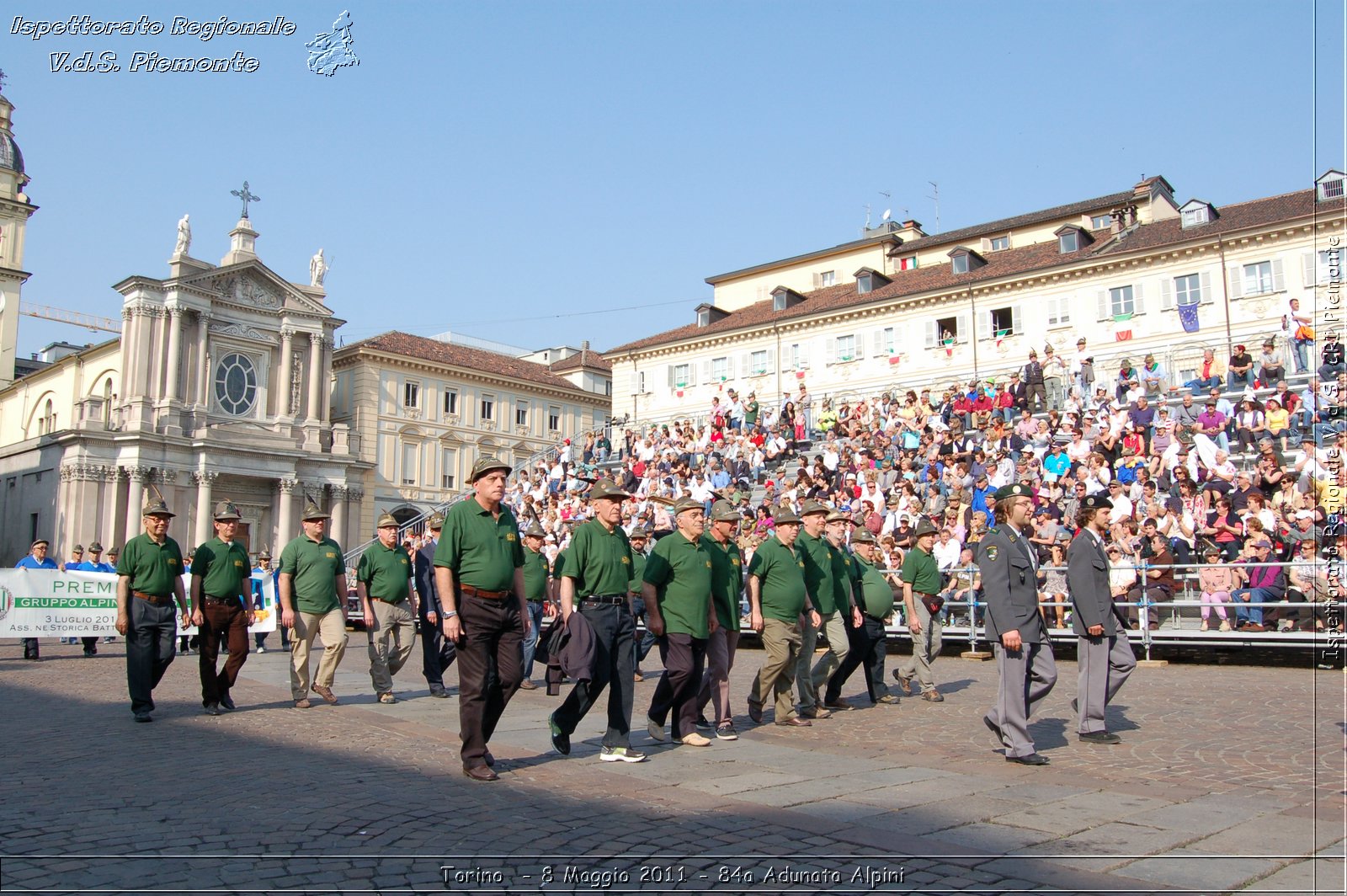 Torino  - 8 Maggio 2011 - 84a Adunata Nazionale Alpini -  Croce Rossa Italiana - Ispettorato Regionale Volontari del Soccorso Piemonte