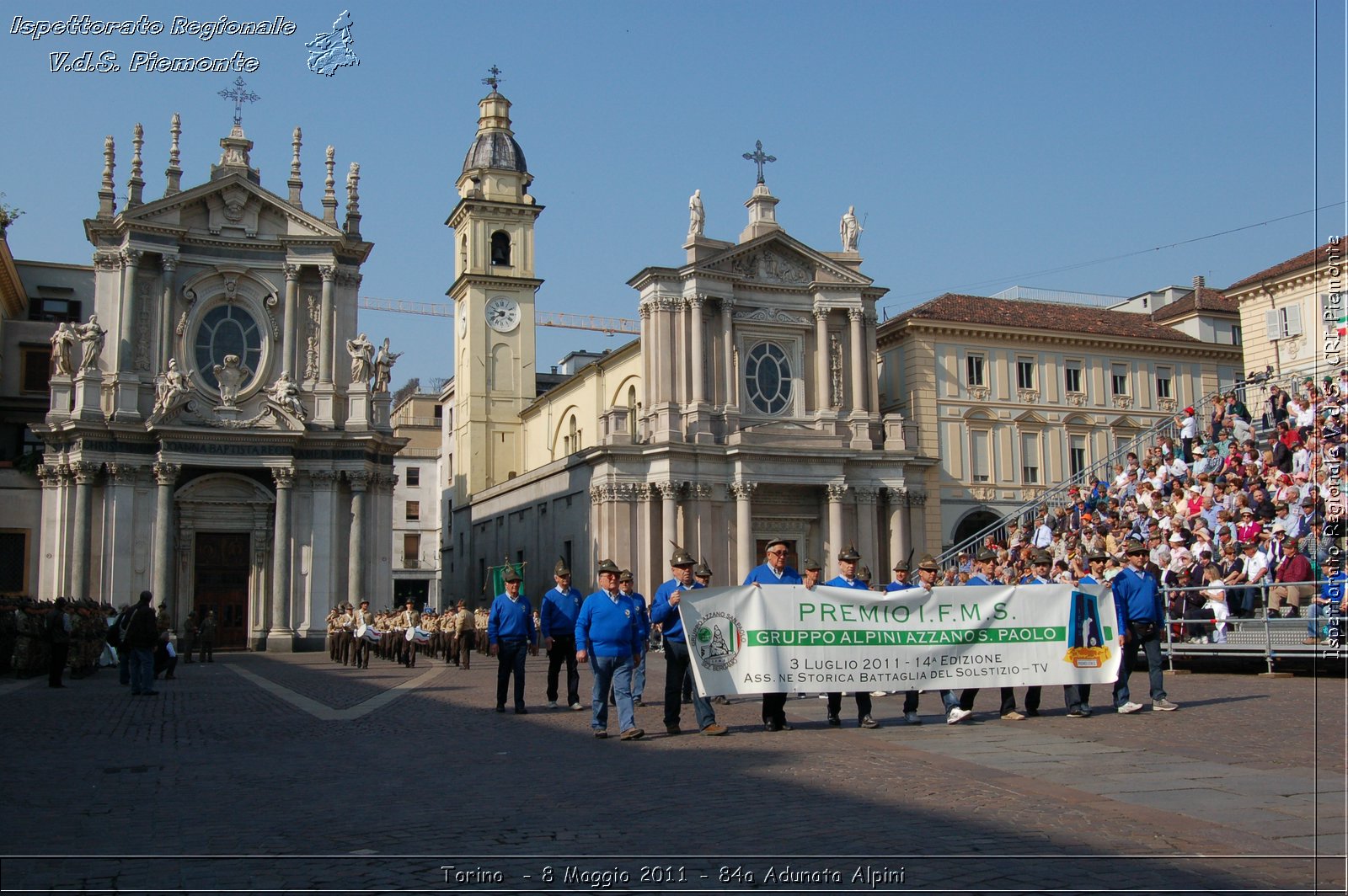 Torino  - 8 Maggio 2011 - 84a Adunata Nazionale Alpini -  Croce Rossa Italiana - Ispettorato Regionale Volontari del Soccorso Piemonte