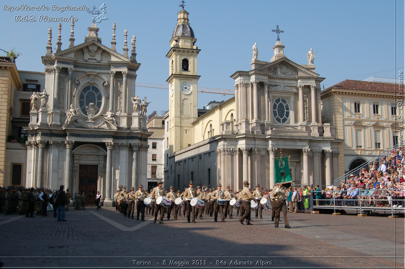 Torino  - 8 Maggio 2011 - 84a Adunata Nazionale Alpini -  Croce Rossa Italiana - Ispettorato Regionale Volontari del Soccorso Piemonte