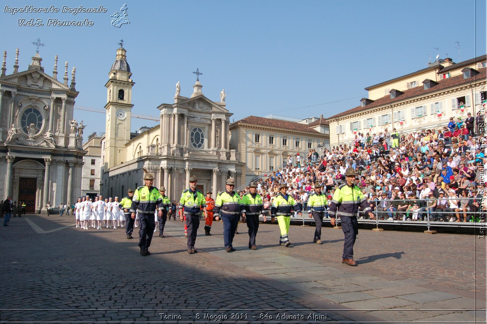 Torino  - 8 Maggio 2011 - 84a Adunata Nazionale Alpini -  Croce Rossa Italiana - Ispettorato Regionale Volontari del Soccorso Piemonte