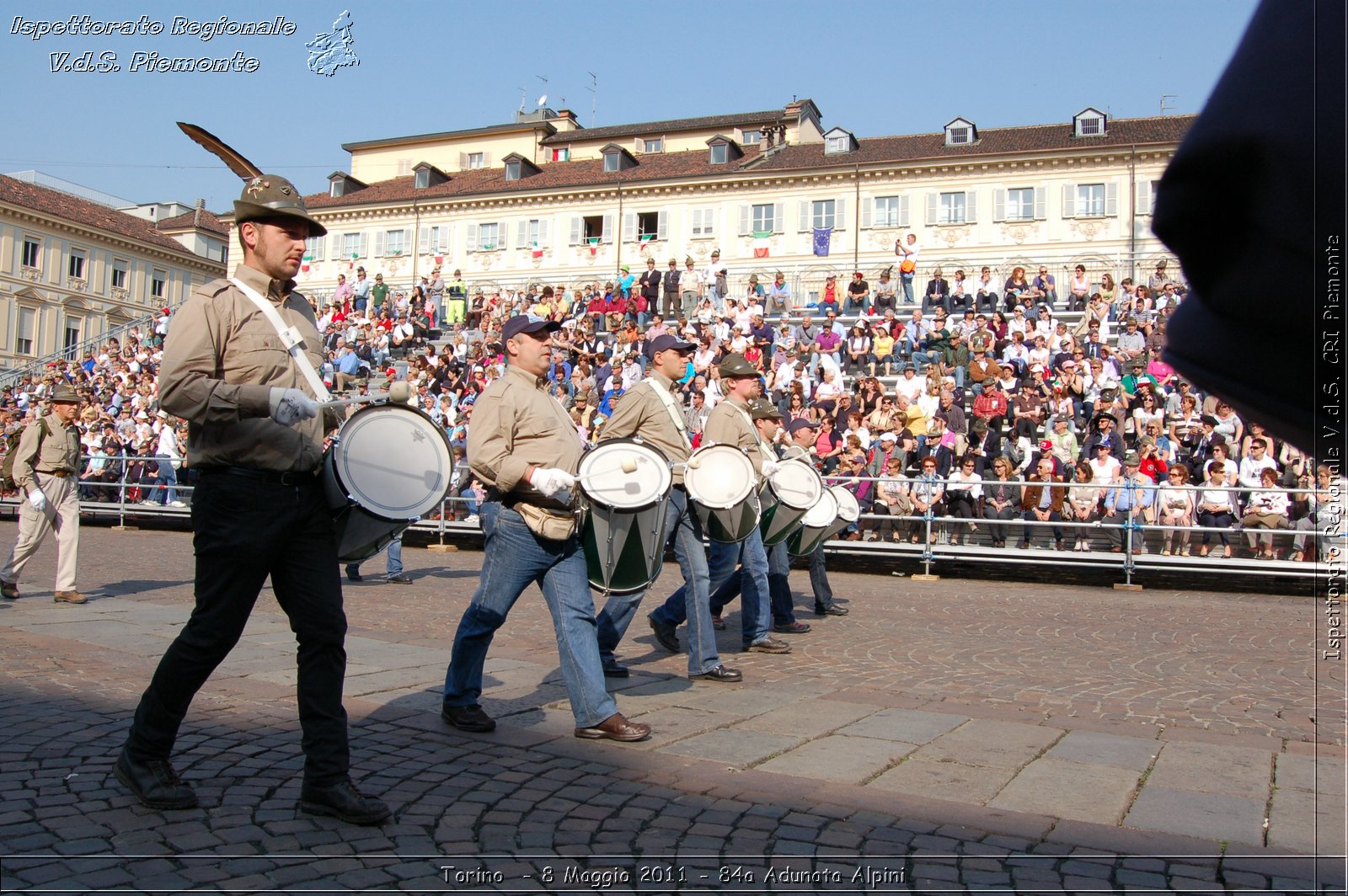 Torino  - 8 Maggio 2011 - 84a Adunata Nazionale Alpini -  Croce Rossa Italiana - Ispettorato Regionale Volontari del Soccorso Piemonte