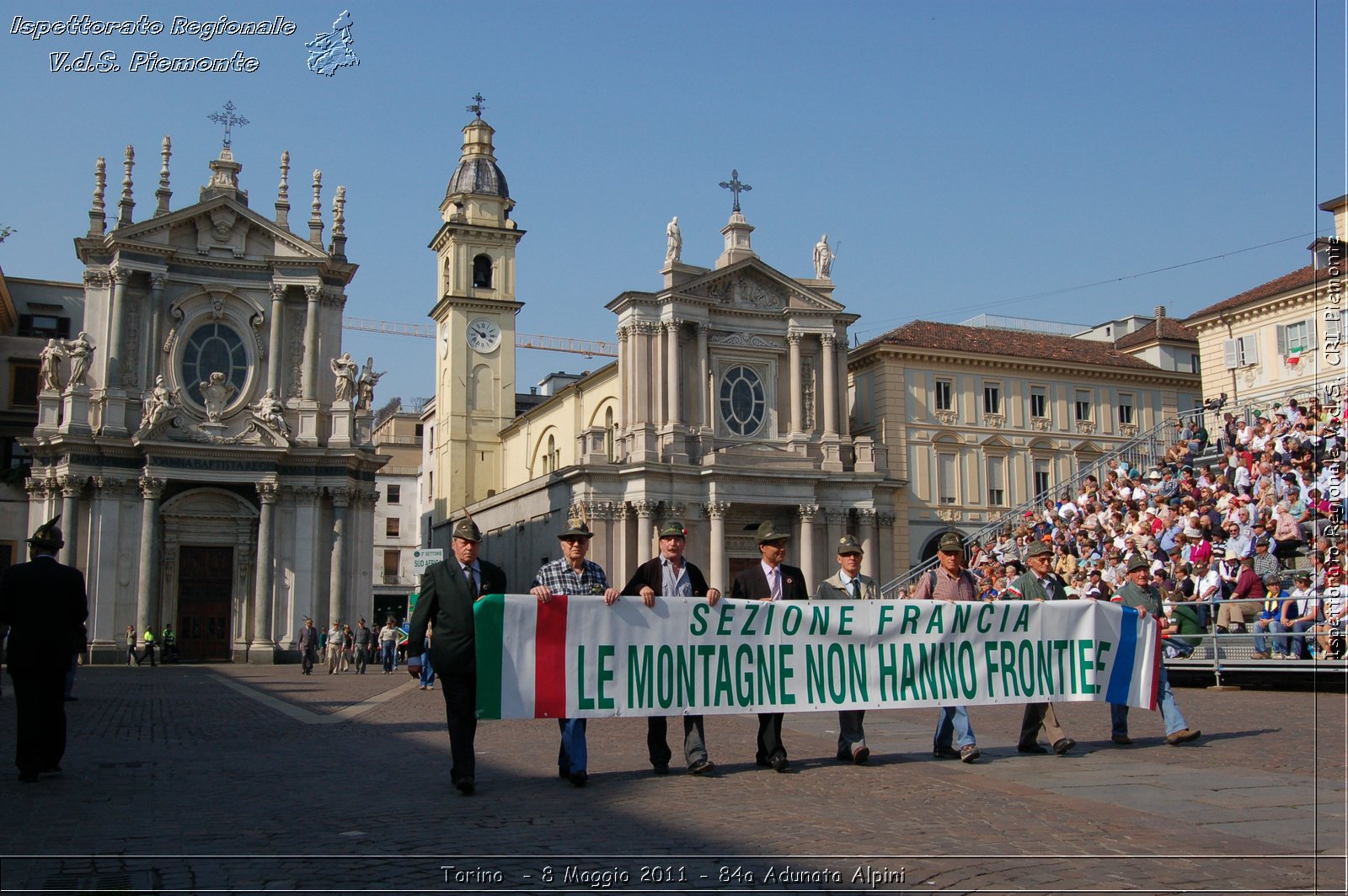 Torino  - 8 Maggio 2011 - 84a Adunata Nazionale Alpini -  Croce Rossa Italiana - Ispettorato Regionale Volontari del Soccorso Piemonte