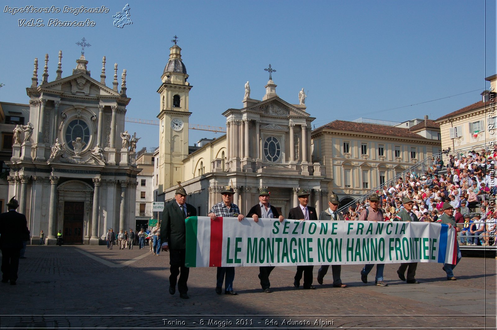Torino  - 8 Maggio 2011 - 84a Adunata Nazionale Alpini -  Croce Rossa Italiana - Ispettorato Regionale Volontari del Soccorso Piemonte