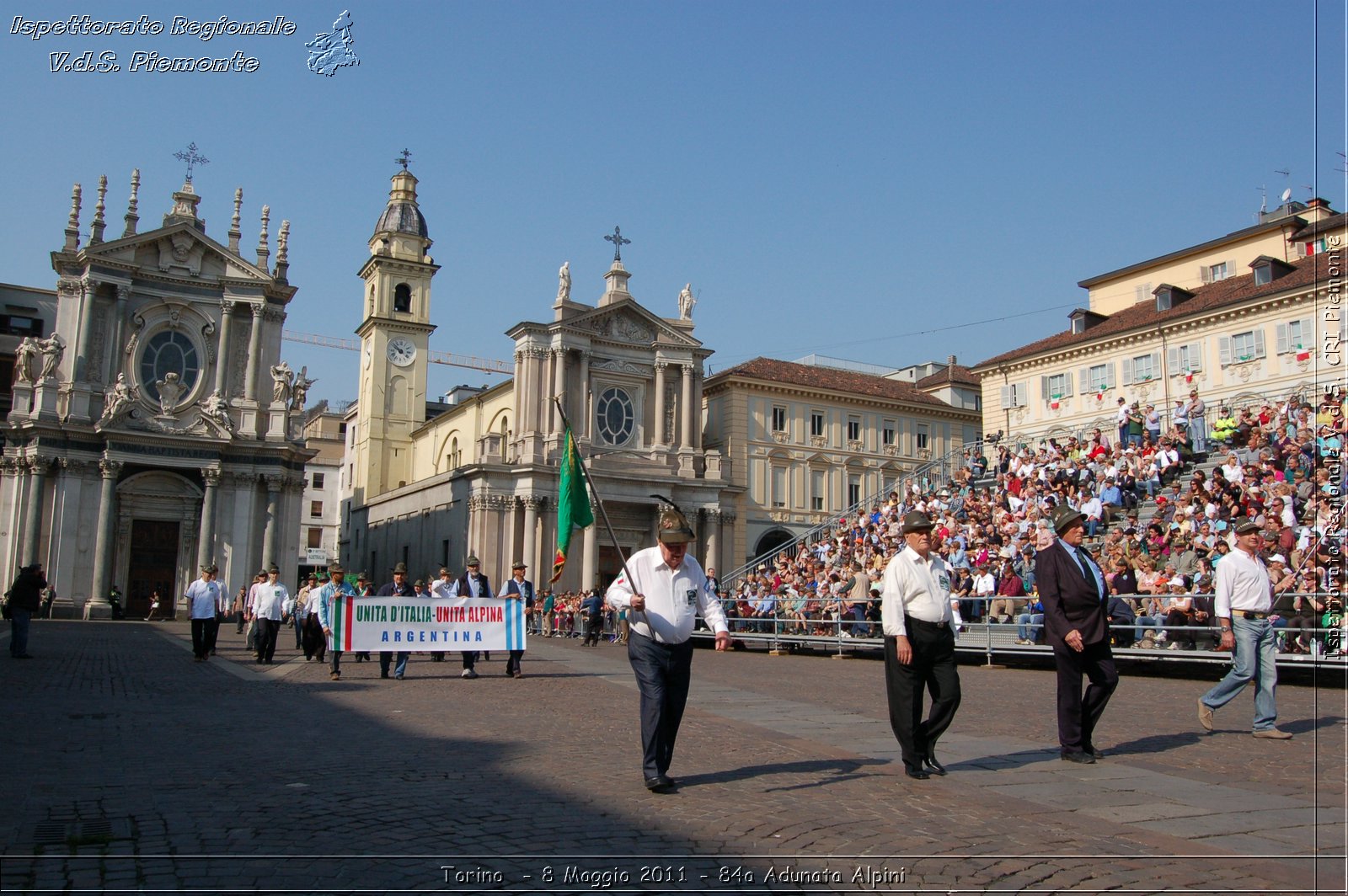 Torino  - 8 Maggio 2011 - 84a Adunata Nazionale Alpini -  Croce Rossa Italiana - Ispettorato Regionale Volontari del Soccorso Piemonte