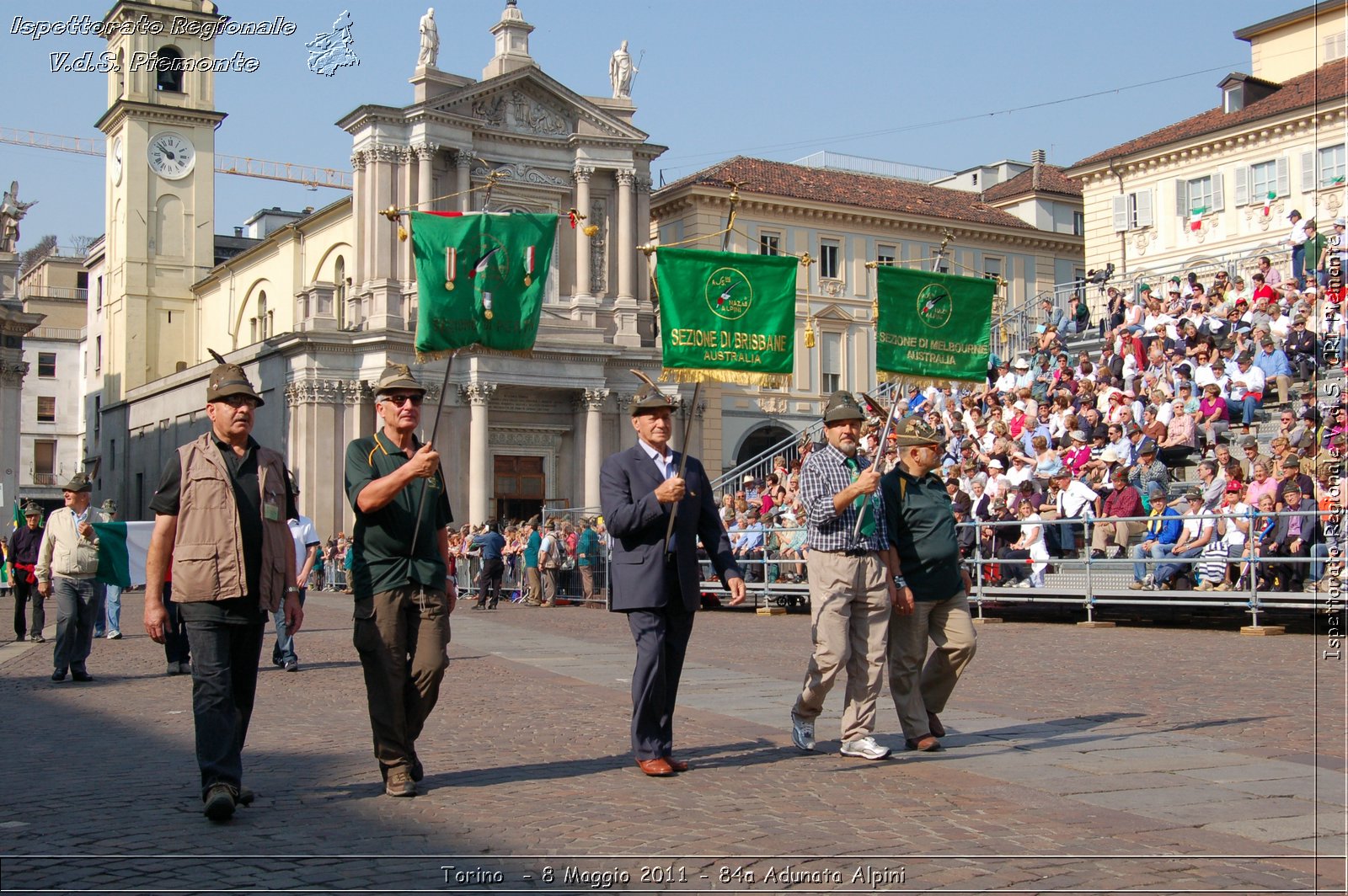 Torino  - 8 Maggio 2011 - 84a Adunata Nazionale Alpini -  Croce Rossa Italiana - Ispettorato Regionale Volontari del Soccorso Piemonte