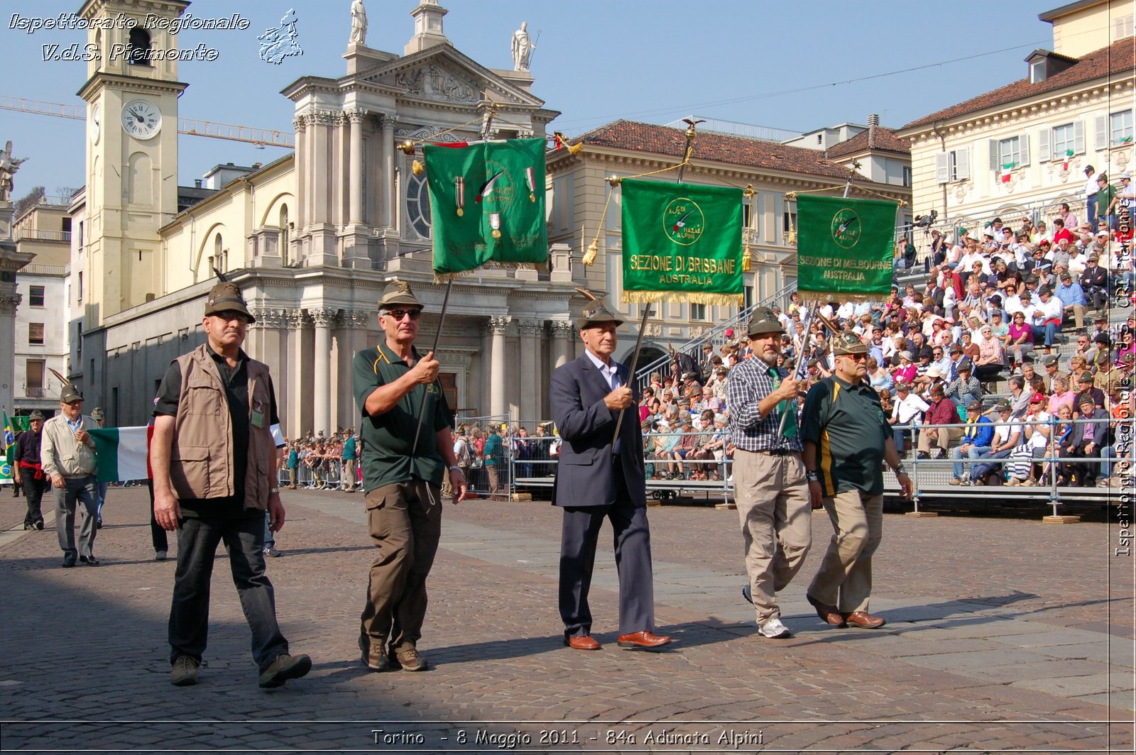 Torino  - 8 Maggio 2011 - 84a Adunata Nazionale Alpini -  Croce Rossa Italiana - Ispettorato Regionale Volontari del Soccorso Piemonte