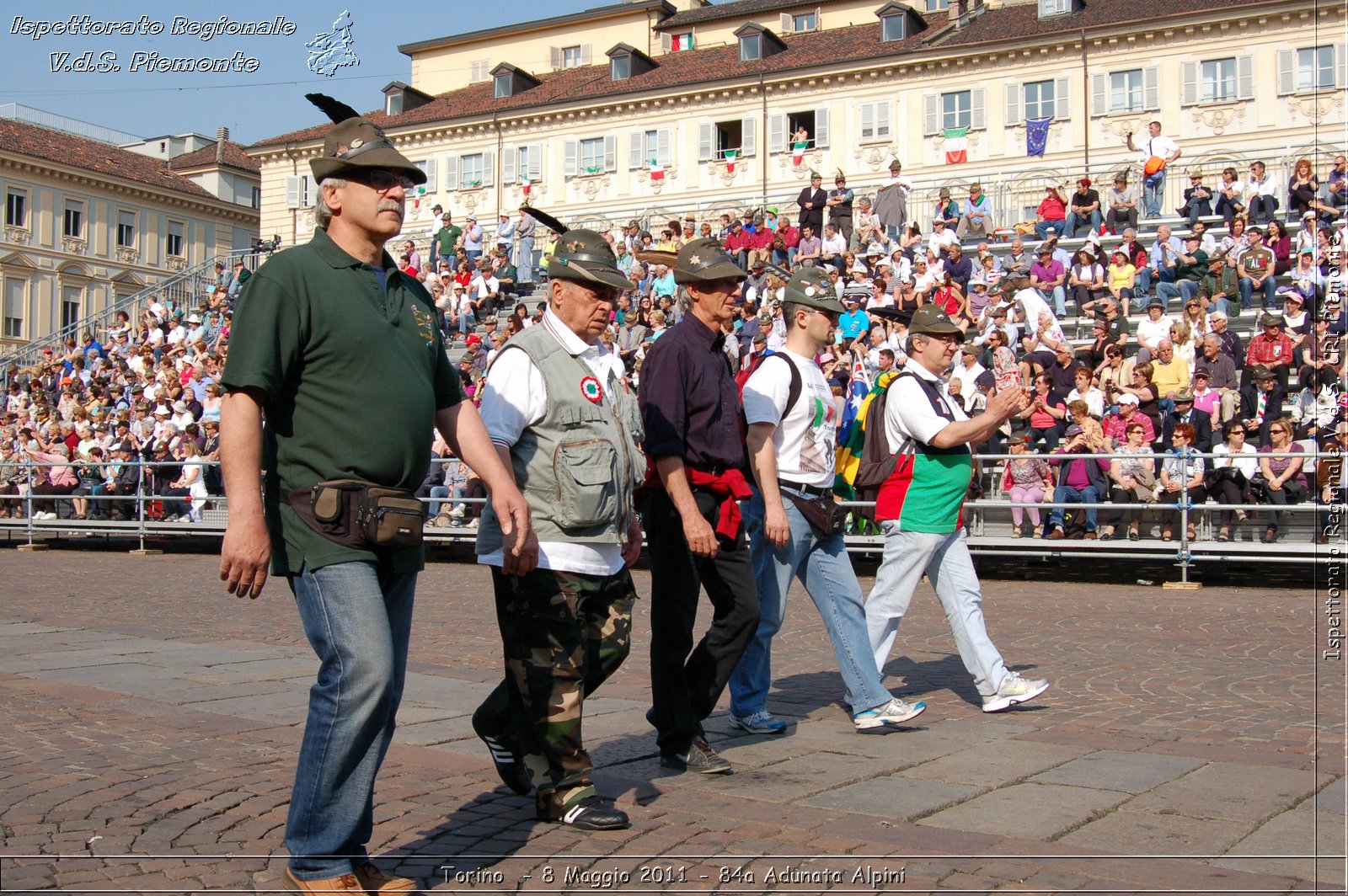 Torino  - 8 Maggio 2011 - 84a Adunata Nazionale Alpini -  Croce Rossa Italiana - Ispettorato Regionale Volontari del Soccorso Piemonte