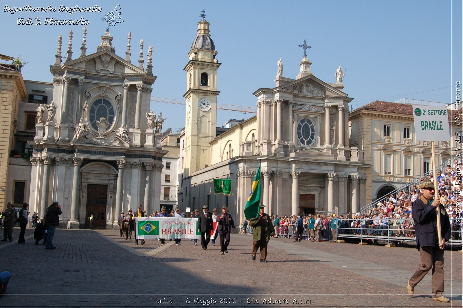 Torino  - 8 Maggio 2011 - 84a Adunata Nazionale Alpini -  Croce Rossa Italiana - Ispettorato Regionale Volontari del Soccorso Piemonte