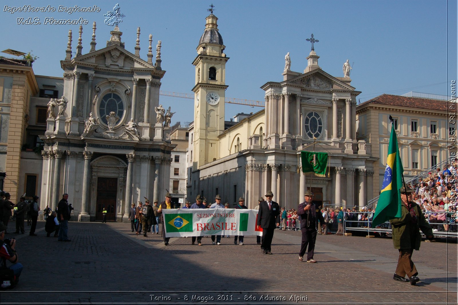 Torino  - 8 Maggio 2011 - 84a Adunata Nazionale Alpini -  Croce Rossa Italiana - Ispettorato Regionale Volontari del Soccorso Piemonte