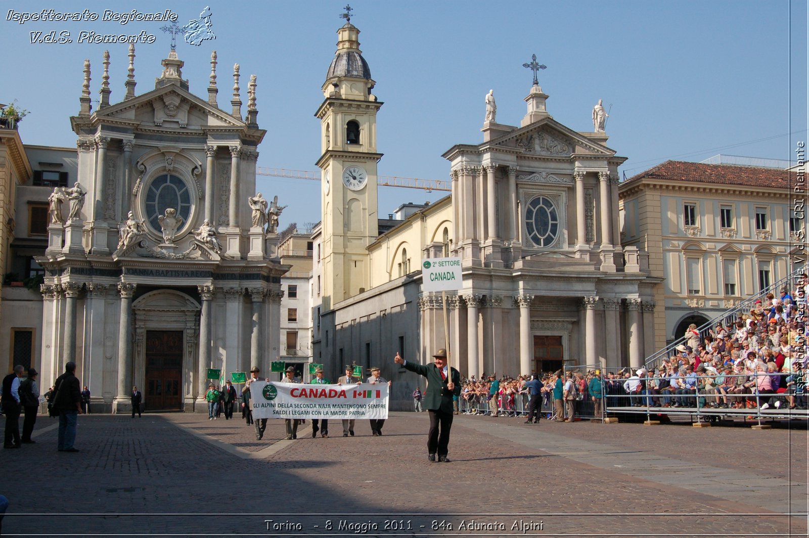 Torino  - 8 Maggio 2011 - 84a Adunata Nazionale Alpini -  Croce Rossa Italiana - Ispettorato Regionale Volontari del Soccorso Piemonte