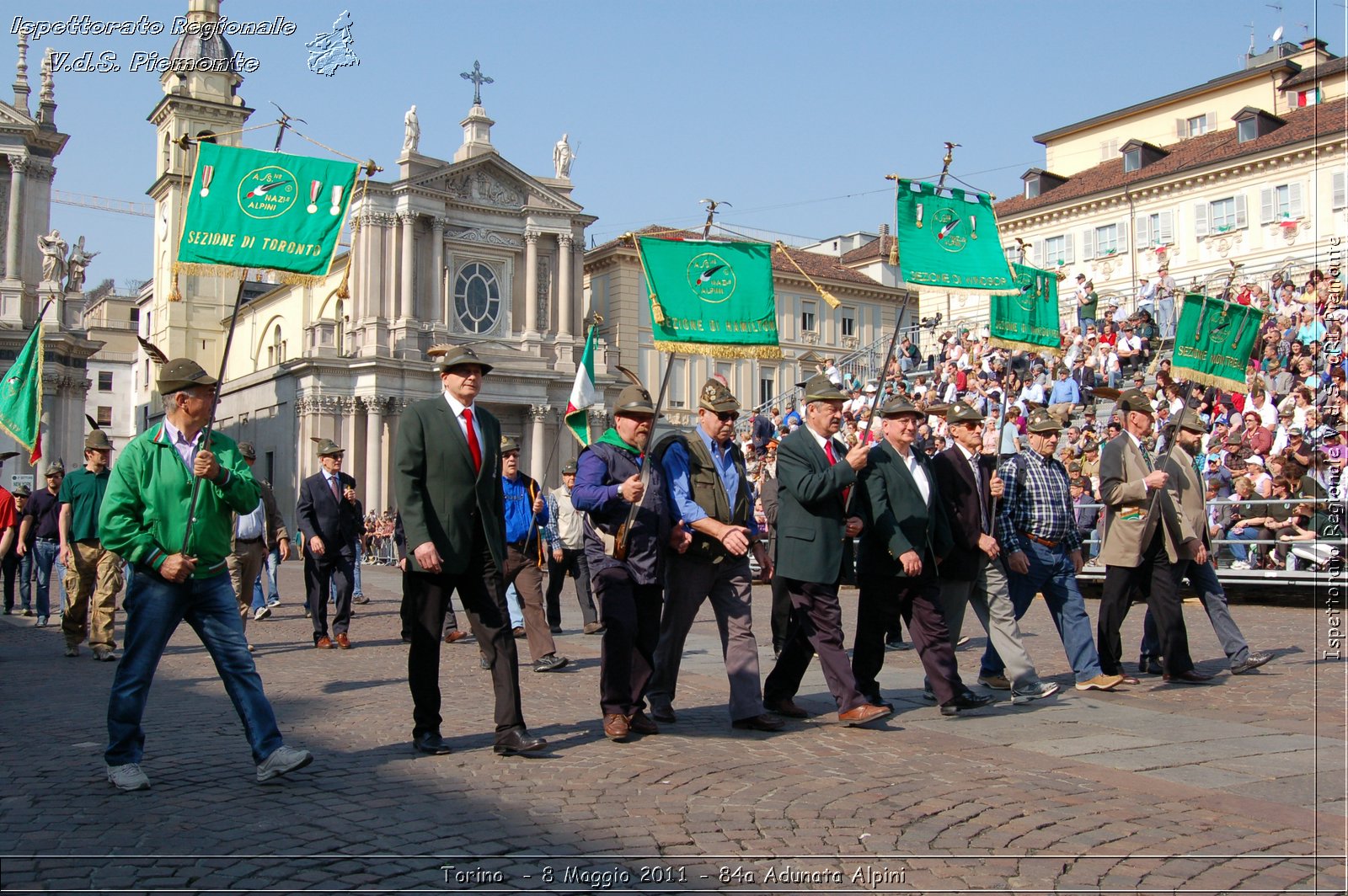 Torino  - 8 Maggio 2011 - 84a Adunata Nazionale Alpini -  Croce Rossa Italiana - Ispettorato Regionale Volontari del Soccorso Piemonte
