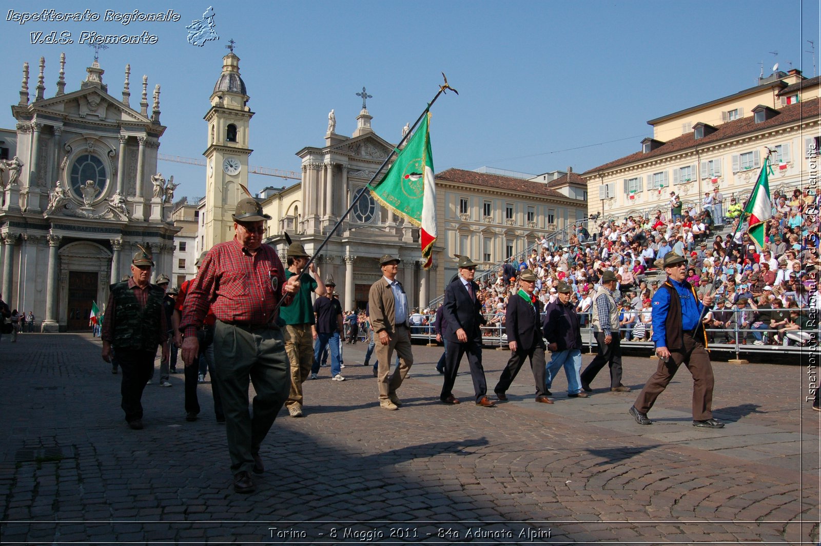 Torino  - 8 Maggio 2011 - 84a Adunata Nazionale Alpini -  Croce Rossa Italiana - Ispettorato Regionale Volontari del Soccorso Piemonte