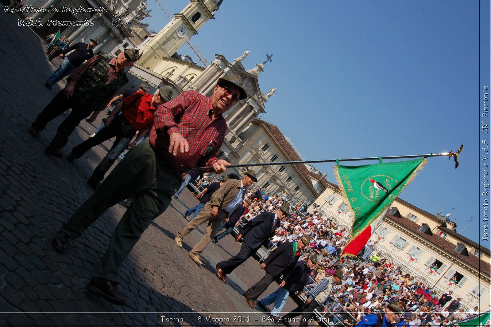 Torino  - 8 Maggio 2011 - 84a Adunata Nazionale Alpini -  Croce Rossa Italiana - Ispettorato Regionale Volontari del Soccorso Piemonte