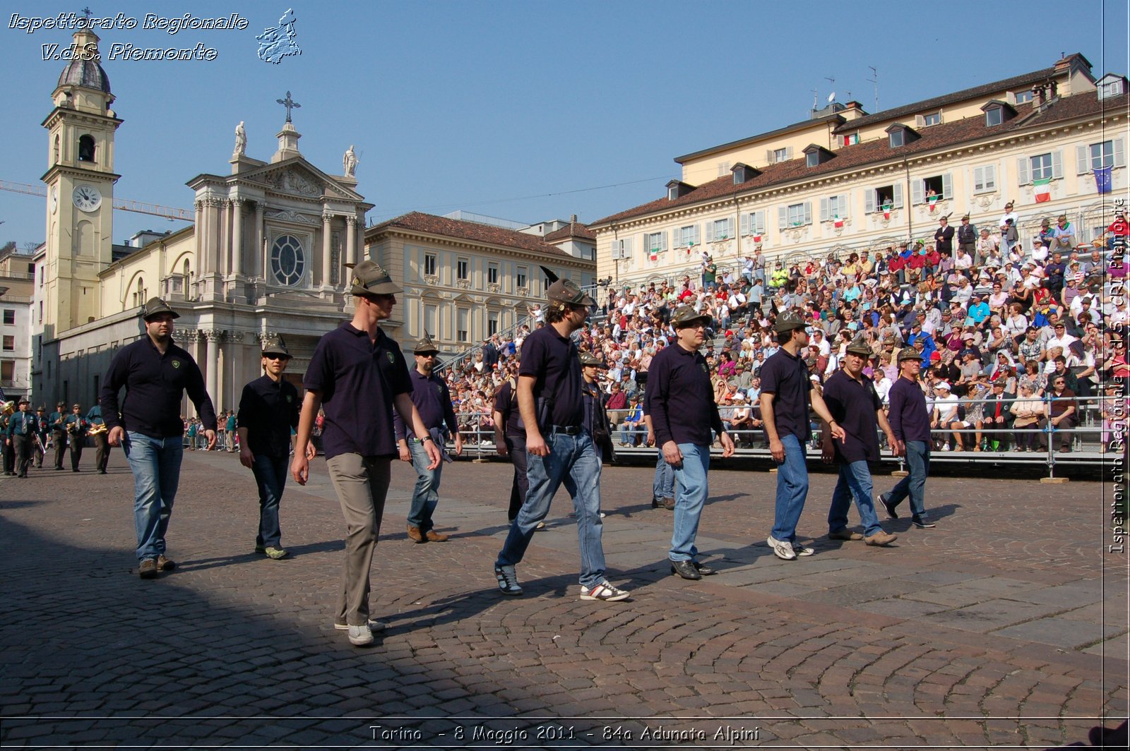 Torino  - 8 Maggio 2011 - 84a Adunata Nazionale Alpini -  Croce Rossa Italiana - Ispettorato Regionale Volontari del Soccorso Piemonte