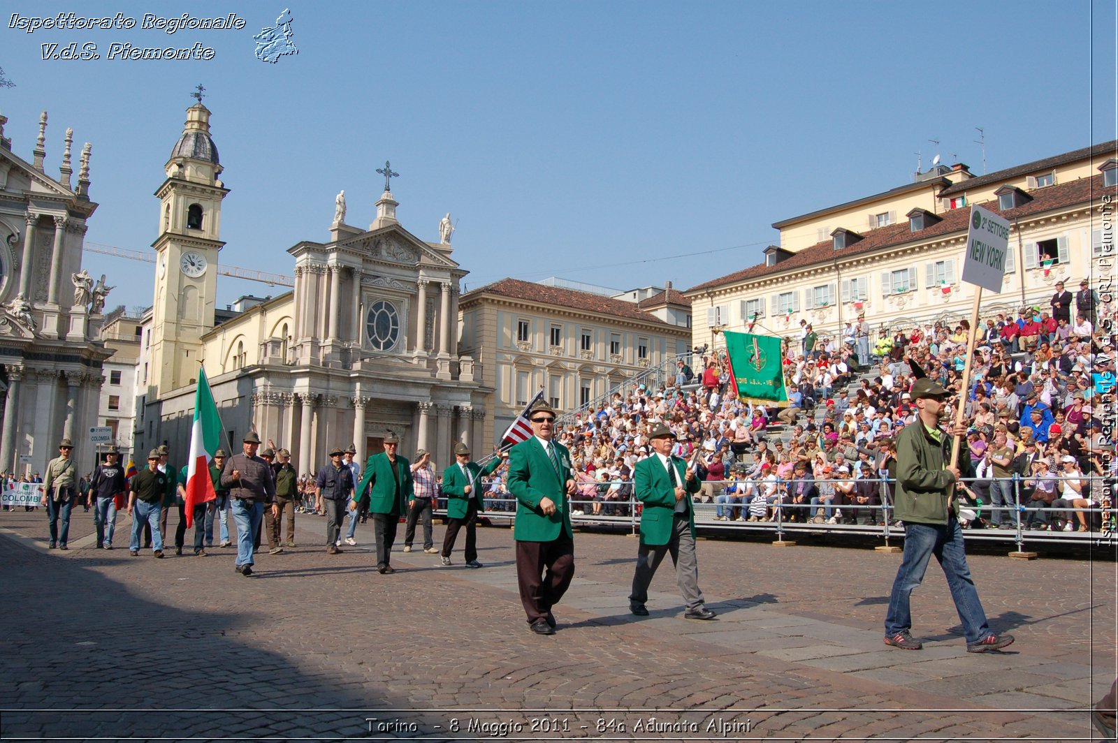Torino  - 8 Maggio 2011 - 84a Adunata Nazionale Alpini -  Croce Rossa Italiana - Ispettorato Regionale Volontari del Soccorso Piemonte