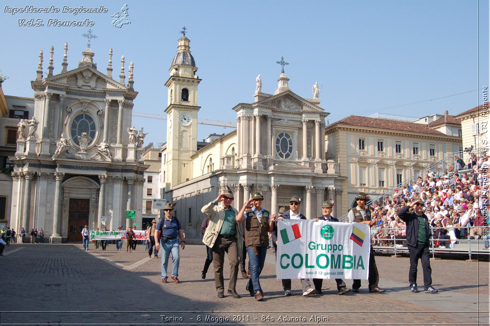 Torino  - 8 Maggio 2011 - 84a Adunata Nazionale Alpini -  Croce Rossa Italiana - Ispettorato Regionale Volontari del Soccorso Piemonte