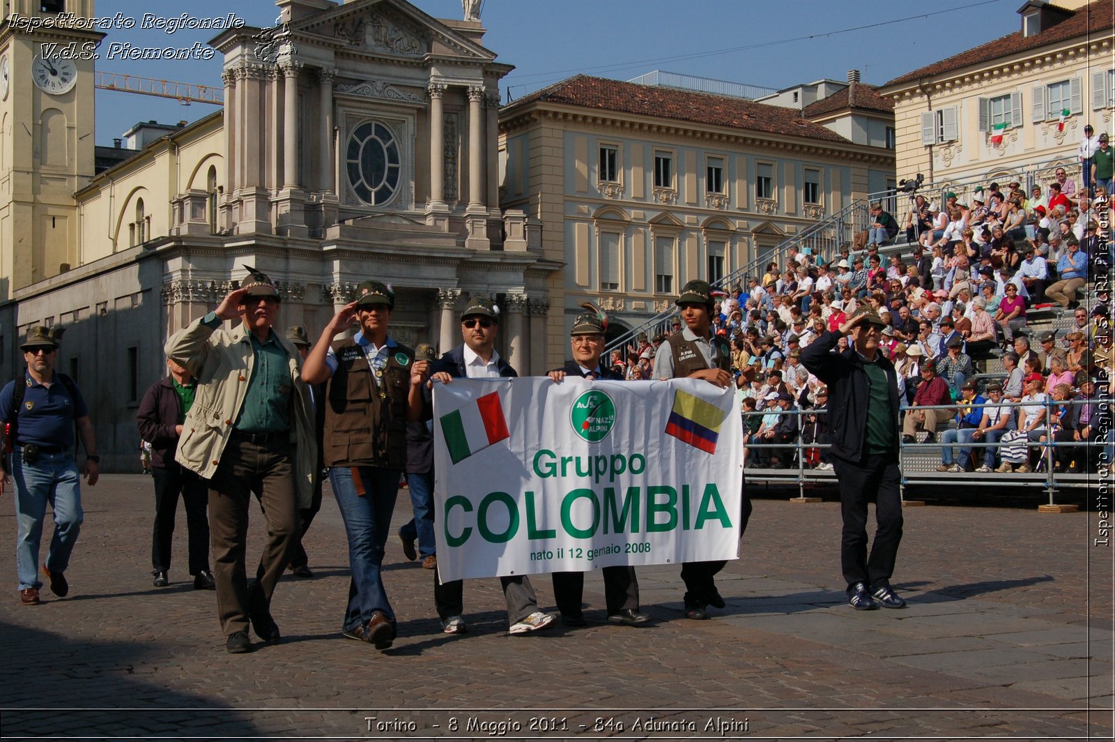 Torino  - 8 Maggio 2011 - 84a Adunata Nazionale Alpini -  Croce Rossa Italiana - Ispettorato Regionale Volontari del Soccorso Piemonte