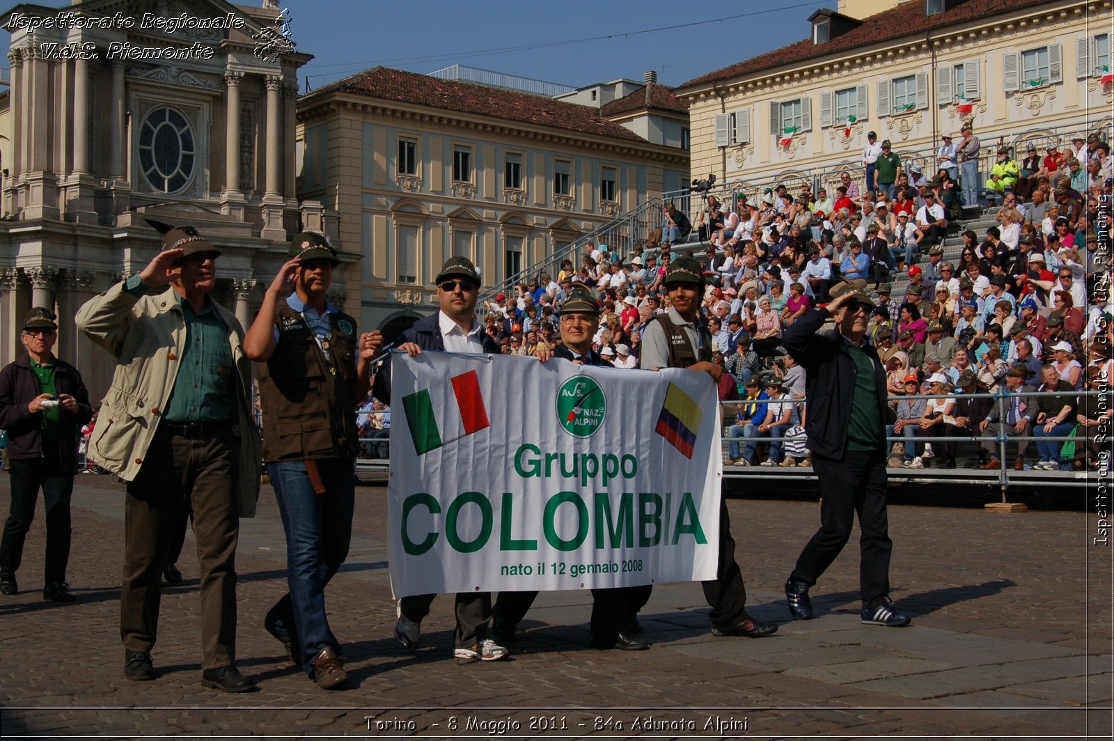 Torino  - 8 Maggio 2011 - 84a Adunata Nazionale Alpini -  Croce Rossa Italiana - Ispettorato Regionale Volontari del Soccorso Piemonte