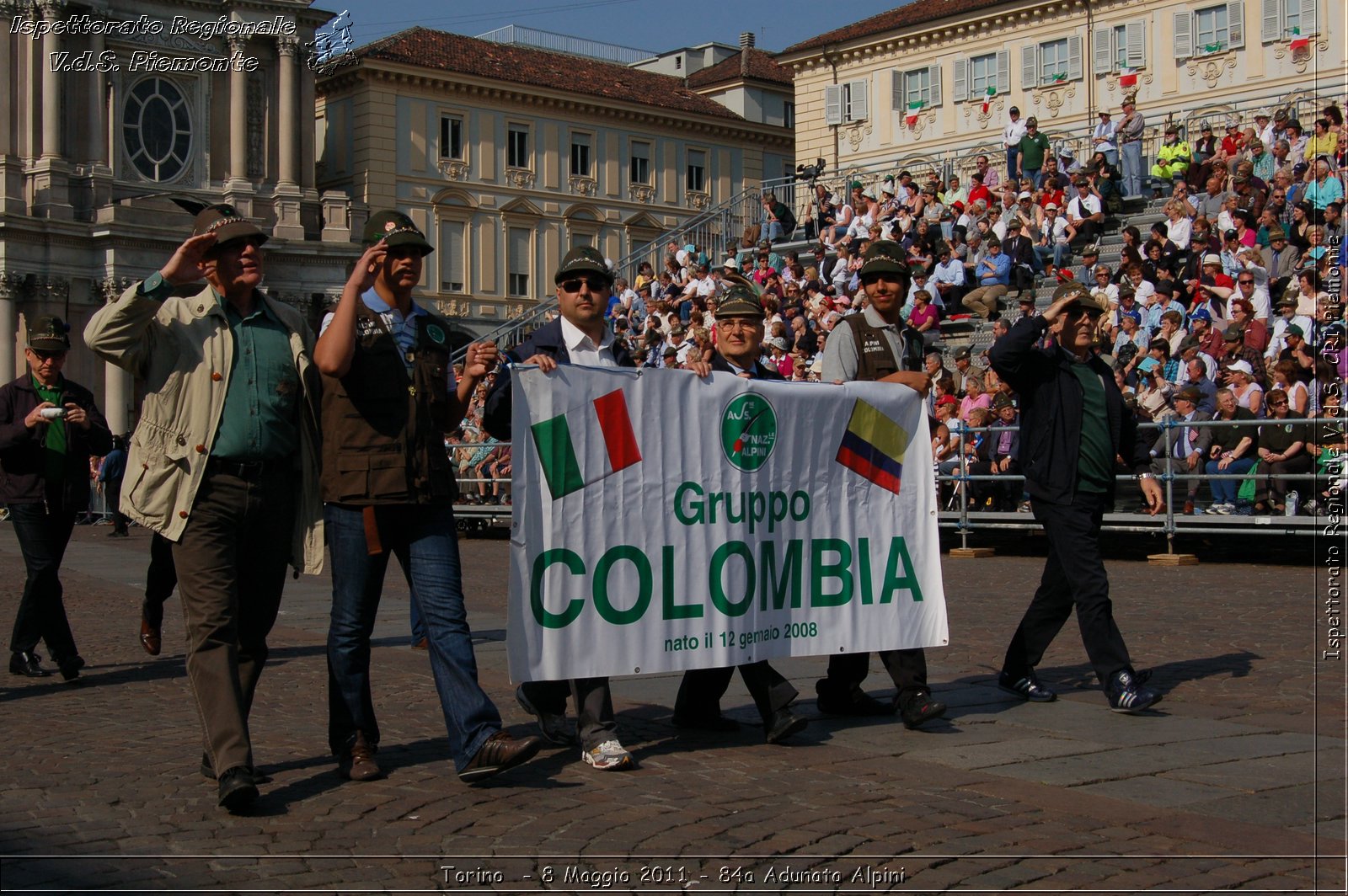 Torino  - 8 Maggio 2011 - 84a Adunata Nazionale Alpini -  Croce Rossa Italiana - Ispettorato Regionale Volontari del Soccorso Piemonte