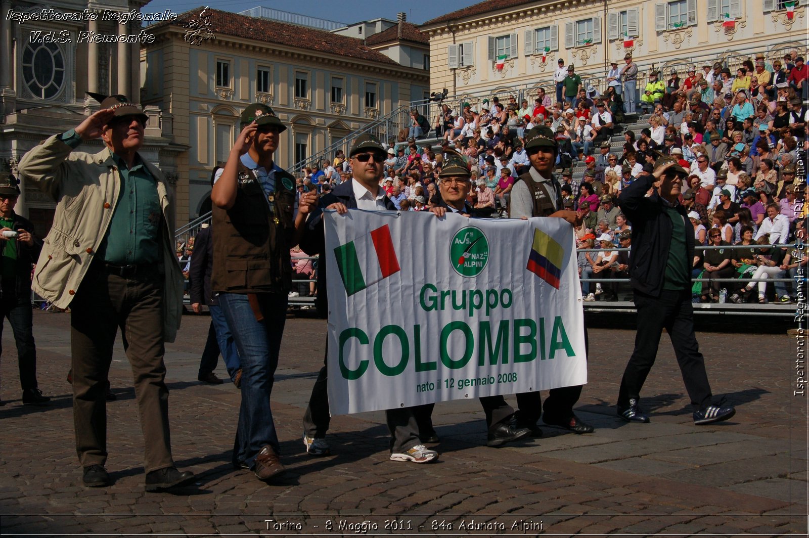 Torino  - 8 Maggio 2011 - 84a Adunata Nazionale Alpini -  Croce Rossa Italiana - Ispettorato Regionale Volontari del Soccorso Piemonte