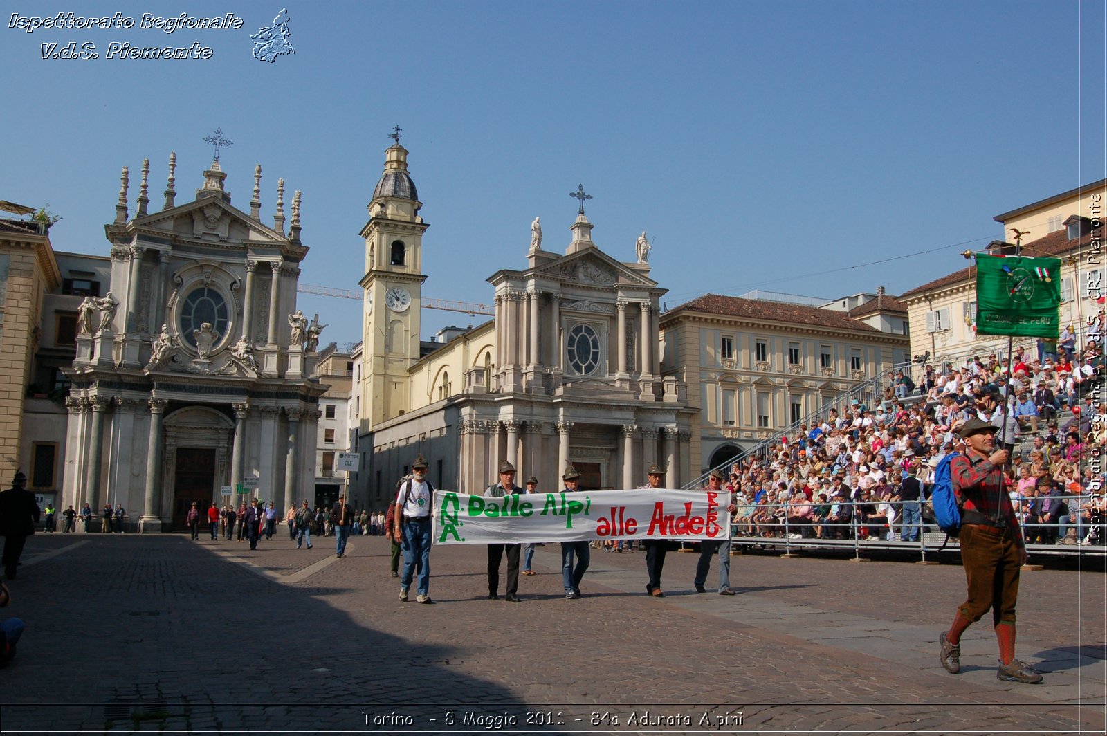 Torino  - 8 Maggio 2011 - 84a Adunata Nazionale Alpini -  Croce Rossa Italiana - Ispettorato Regionale Volontari del Soccorso Piemonte