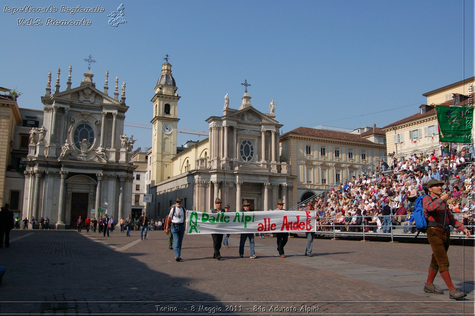 Torino  - 8 Maggio 2011 - 84a Adunata Nazionale Alpini -  Croce Rossa Italiana - Ispettorato Regionale Volontari del Soccorso Piemonte