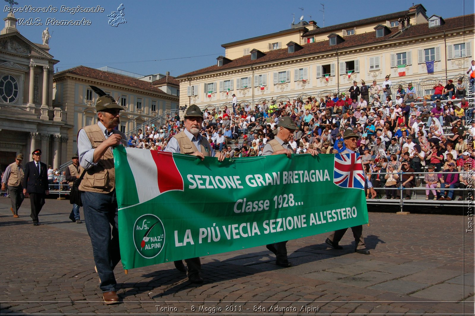 Torino  - 8 Maggio 2011 - 84a Adunata Nazionale Alpini -  Croce Rossa Italiana - Ispettorato Regionale Volontari del Soccorso Piemonte
