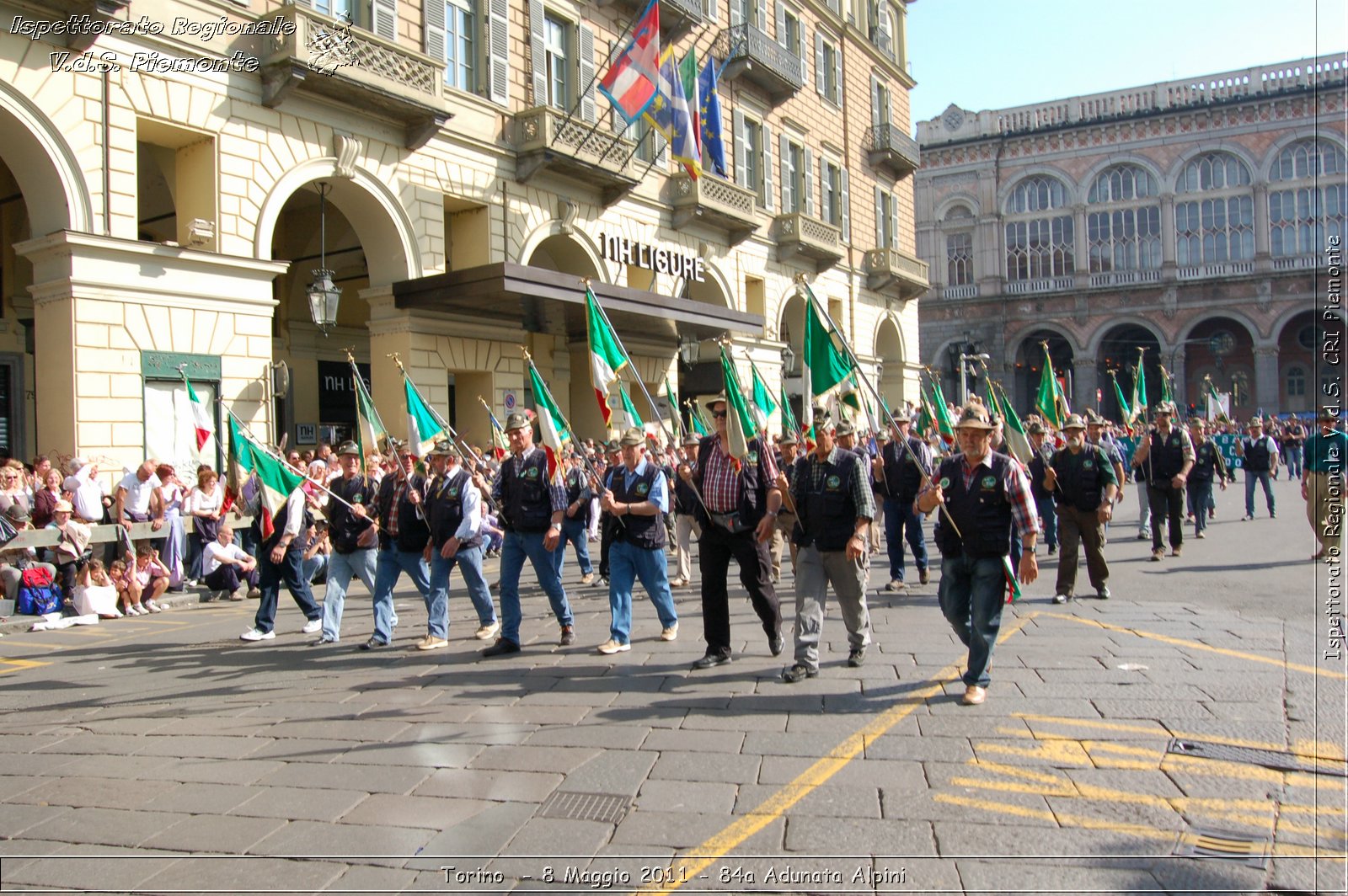 Torino  - 8 Maggio 2011 - 84a Adunata Nazionale Alpini -  Croce Rossa Italiana - Ispettorato Regionale Volontari del Soccorso Piemonte
