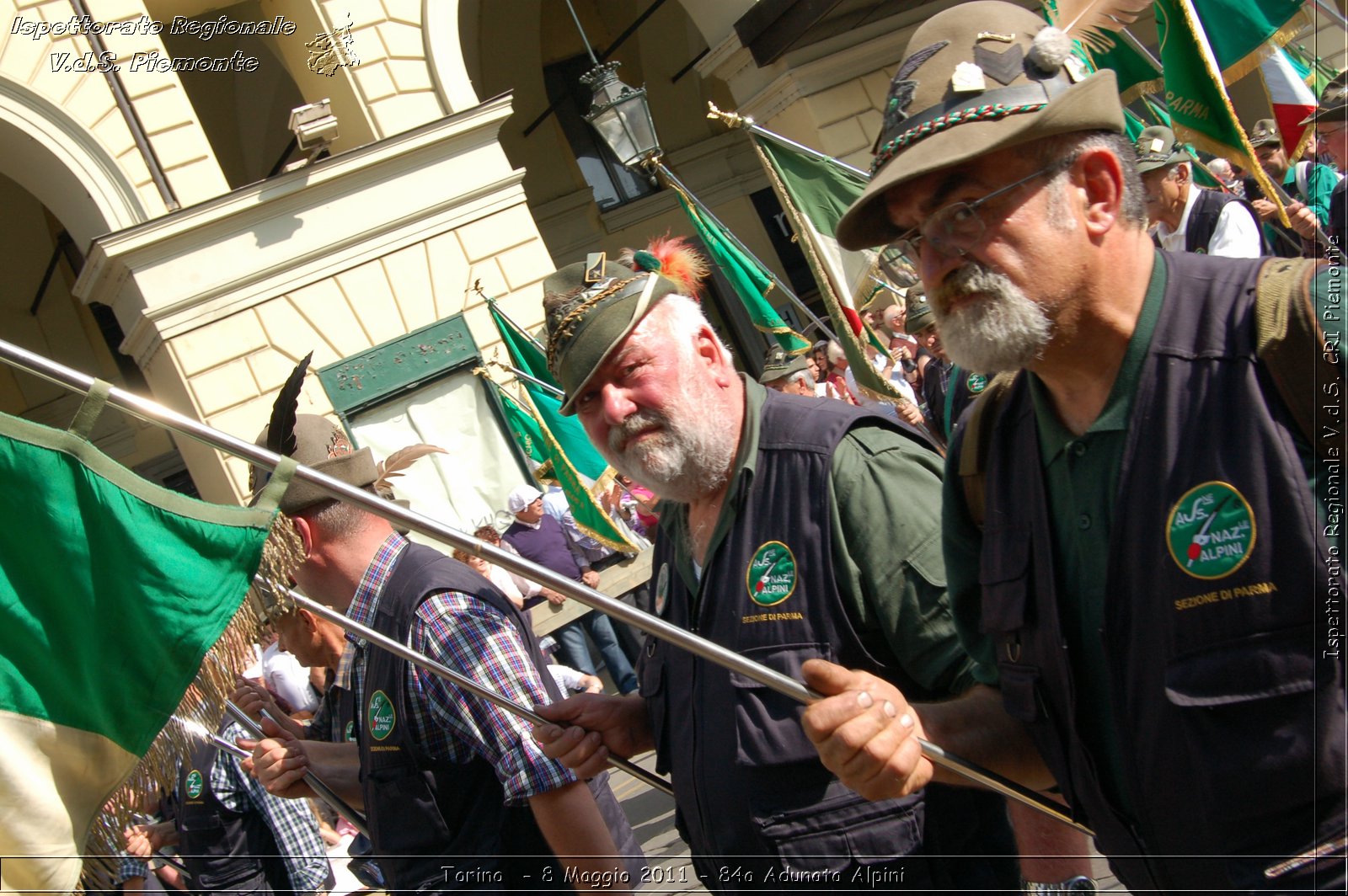 Torino  - 8 Maggio 2011 - 84a Adunata Nazionale Alpini -  Croce Rossa Italiana - Ispettorato Regionale Volontari del Soccorso Piemonte