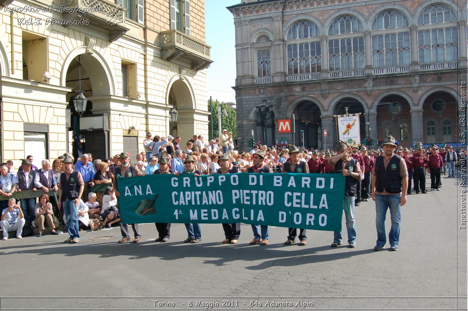 Torino  - 8 Maggio 2011 - 84a Adunata Nazionale Alpini -  Croce Rossa Italiana - Ispettorato Regionale Volontari del Soccorso Piemonte
