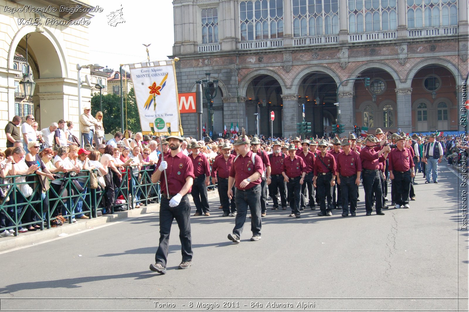 Torino  - 8 Maggio 2011 - 84a Adunata Nazionale Alpini -  Croce Rossa Italiana - Ispettorato Regionale Volontari del Soccorso Piemonte