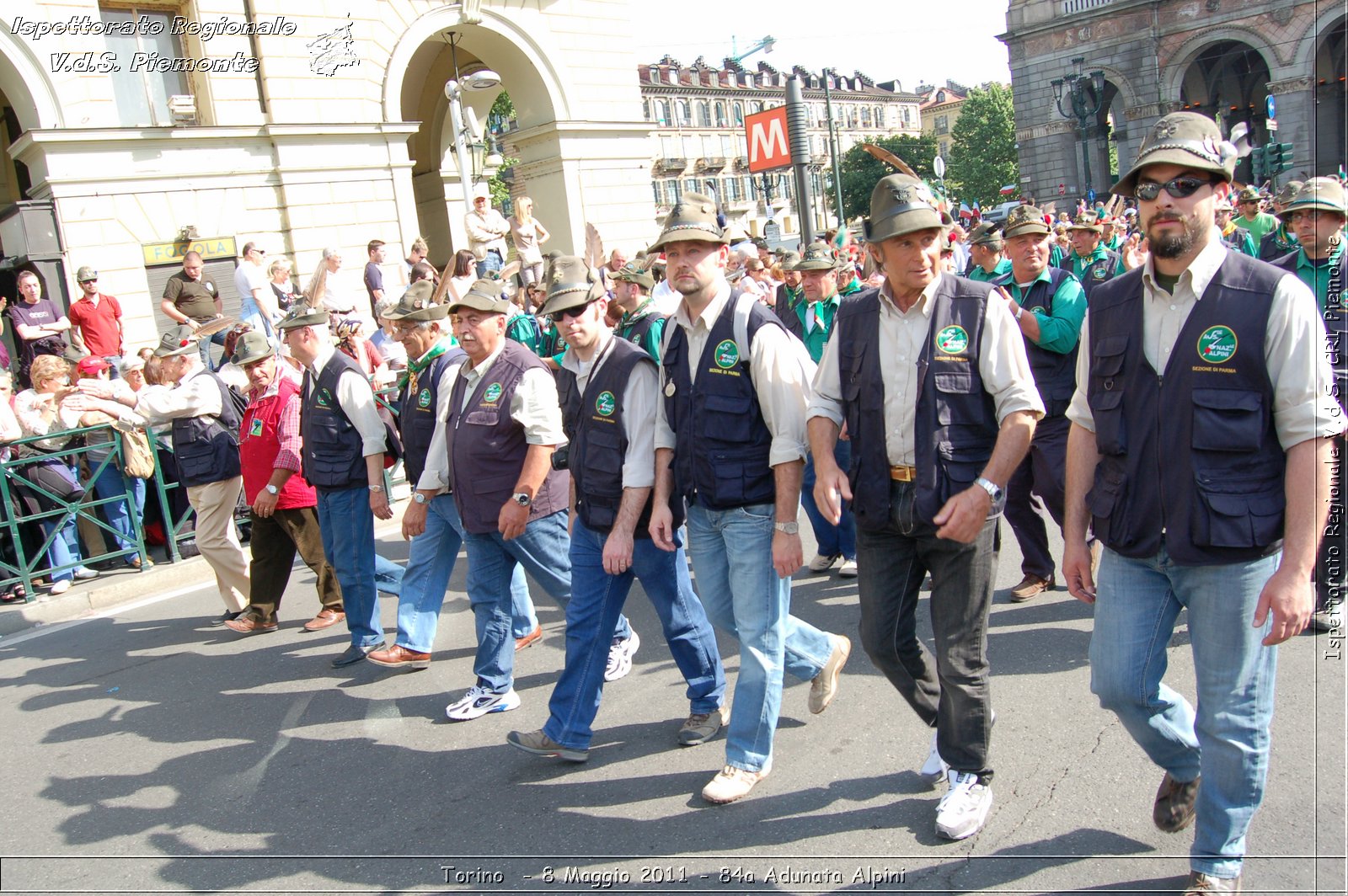 Torino  - 8 Maggio 2011 - 84a Adunata Nazionale Alpini -  Croce Rossa Italiana - Ispettorato Regionale Volontari del Soccorso Piemonte