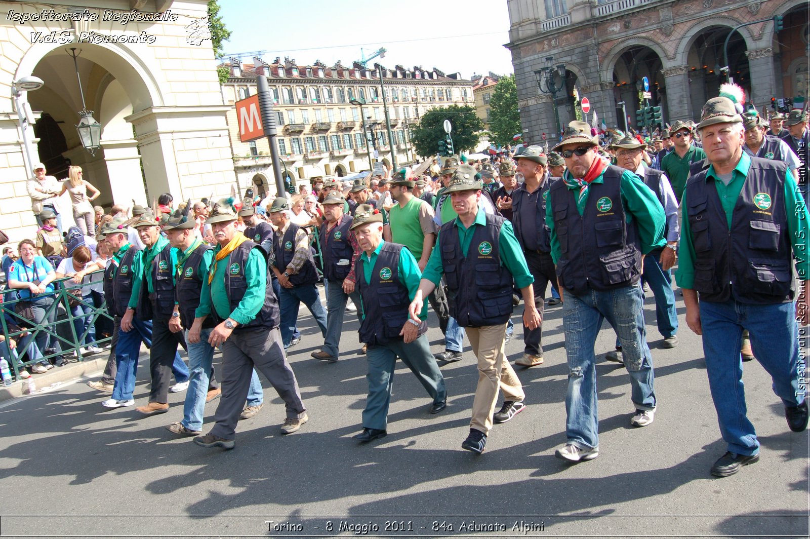 Torino  - 8 Maggio 2011 - 84a Adunata Nazionale Alpini -  Croce Rossa Italiana - Ispettorato Regionale Volontari del Soccorso Piemonte
