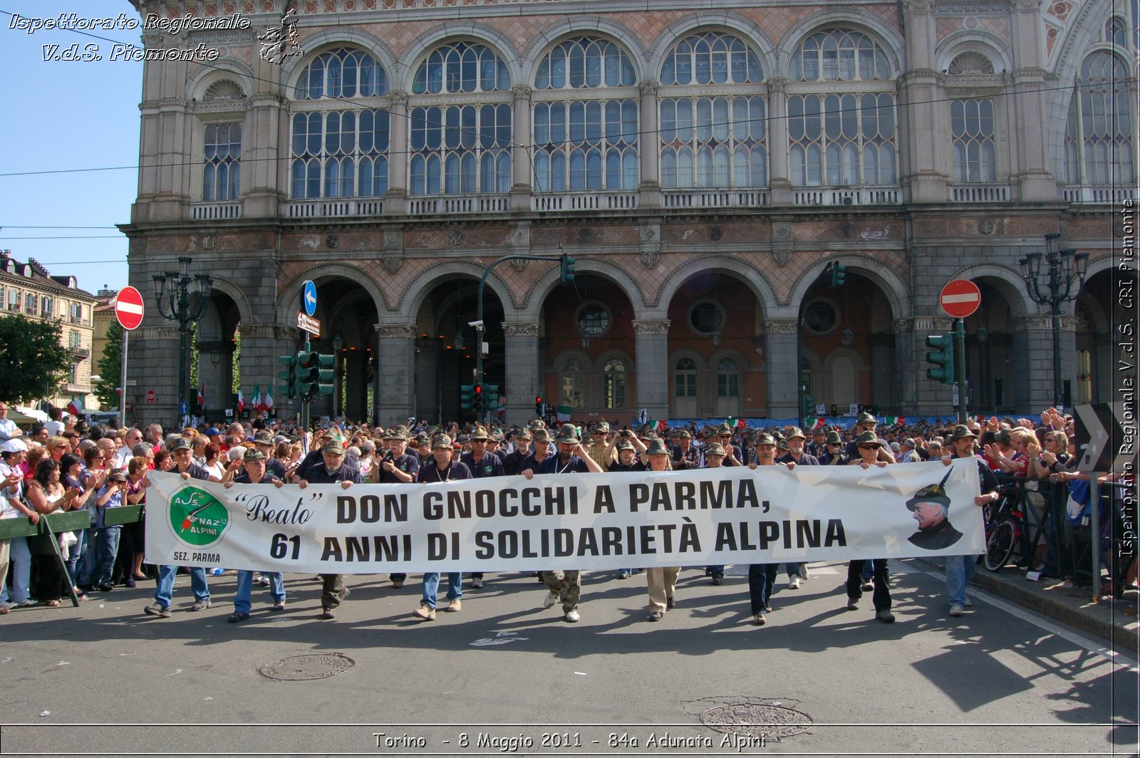 Torino  - 8 Maggio 2011 - 84a Adunata Nazionale Alpini -  Croce Rossa Italiana - Ispettorato Regionale Volontari del Soccorso Piemonte