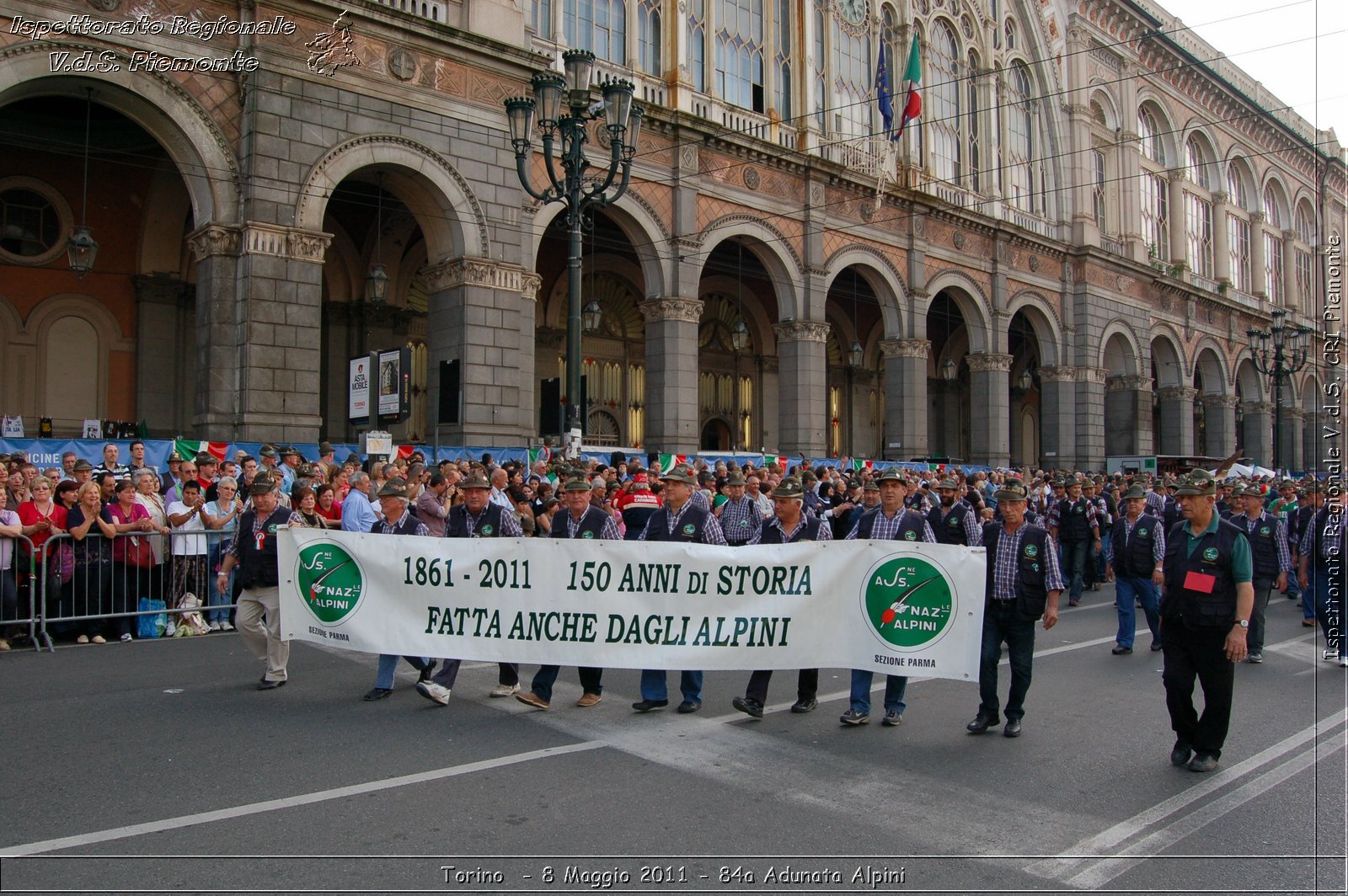 Torino  - 8 Maggio 2011 - 84a Adunata Nazionale Alpini -  Croce Rossa Italiana - Ispettorato Regionale Volontari del Soccorso Piemonte