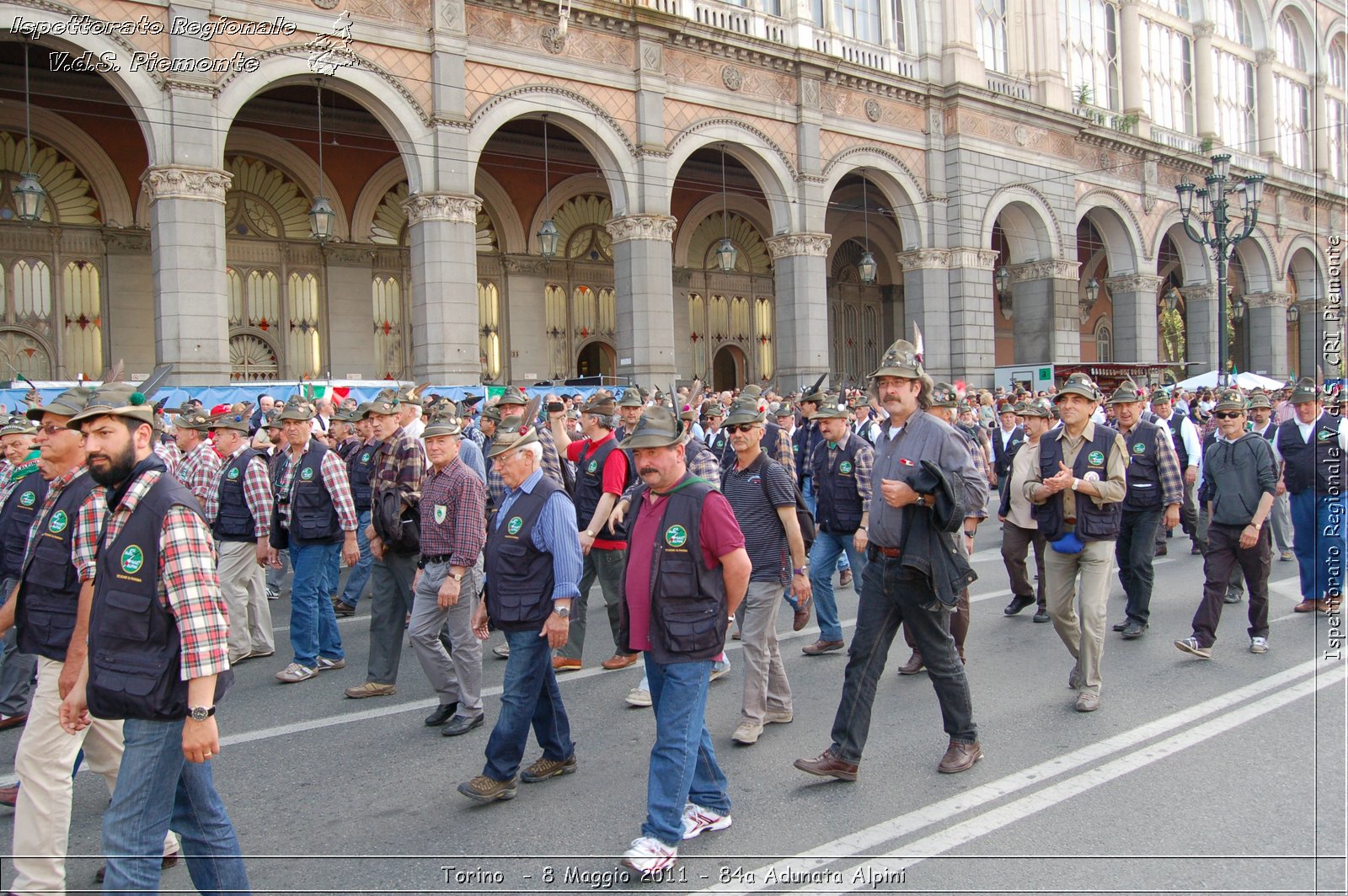 Torino  - 8 Maggio 2011 - 84a Adunata Nazionale Alpini -  Croce Rossa Italiana - Ispettorato Regionale Volontari del Soccorso Piemonte