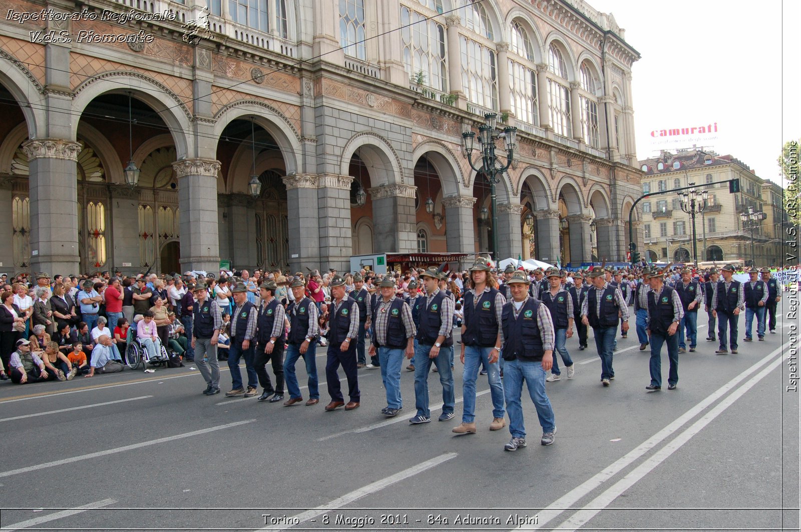 Torino  - 8 Maggio 2011 - 84a Adunata Nazionale Alpini -  Croce Rossa Italiana - Ispettorato Regionale Volontari del Soccorso Piemonte