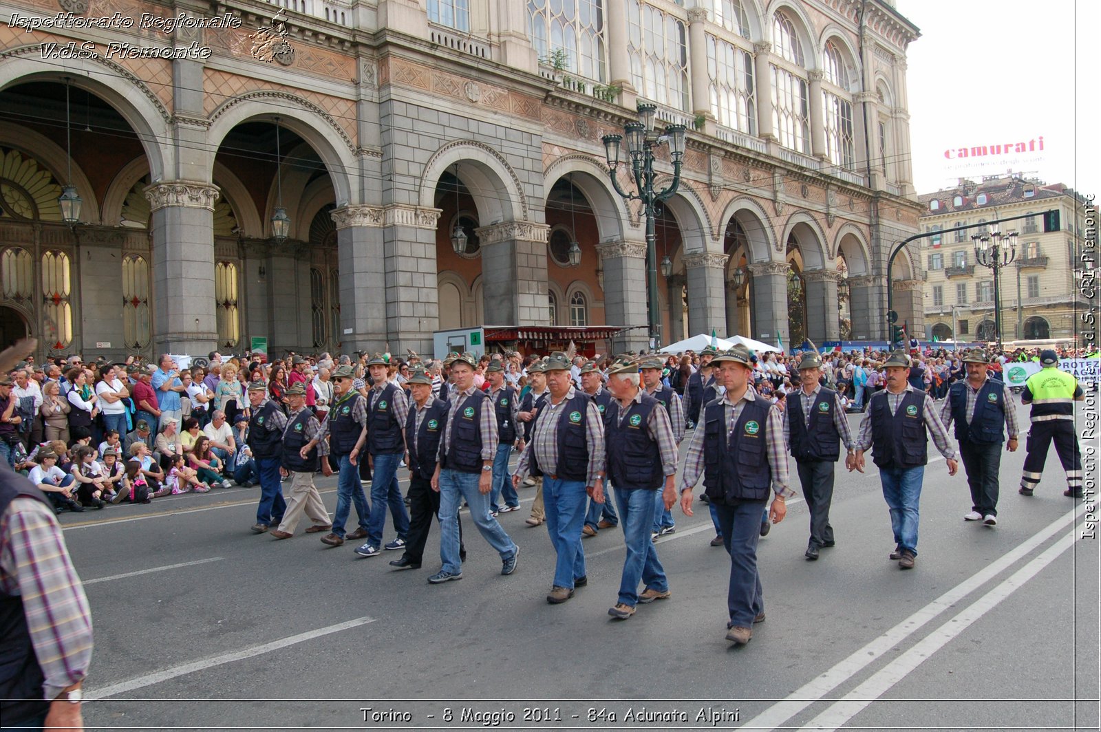 Torino  - 8 Maggio 2011 - 84a Adunata Nazionale Alpini -  Croce Rossa Italiana - Ispettorato Regionale Volontari del Soccorso Piemonte