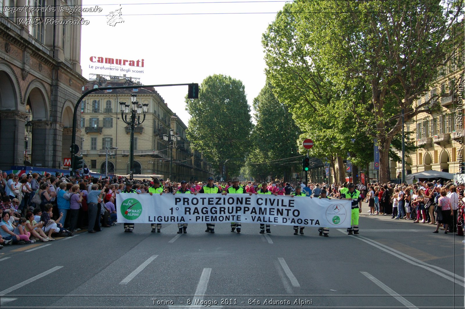Torino  - 8 Maggio 2011 - 84a Adunata Nazionale Alpini -  Croce Rossa Italiana - Ispettorato Regionale Volontari del Soccorso Piemonte