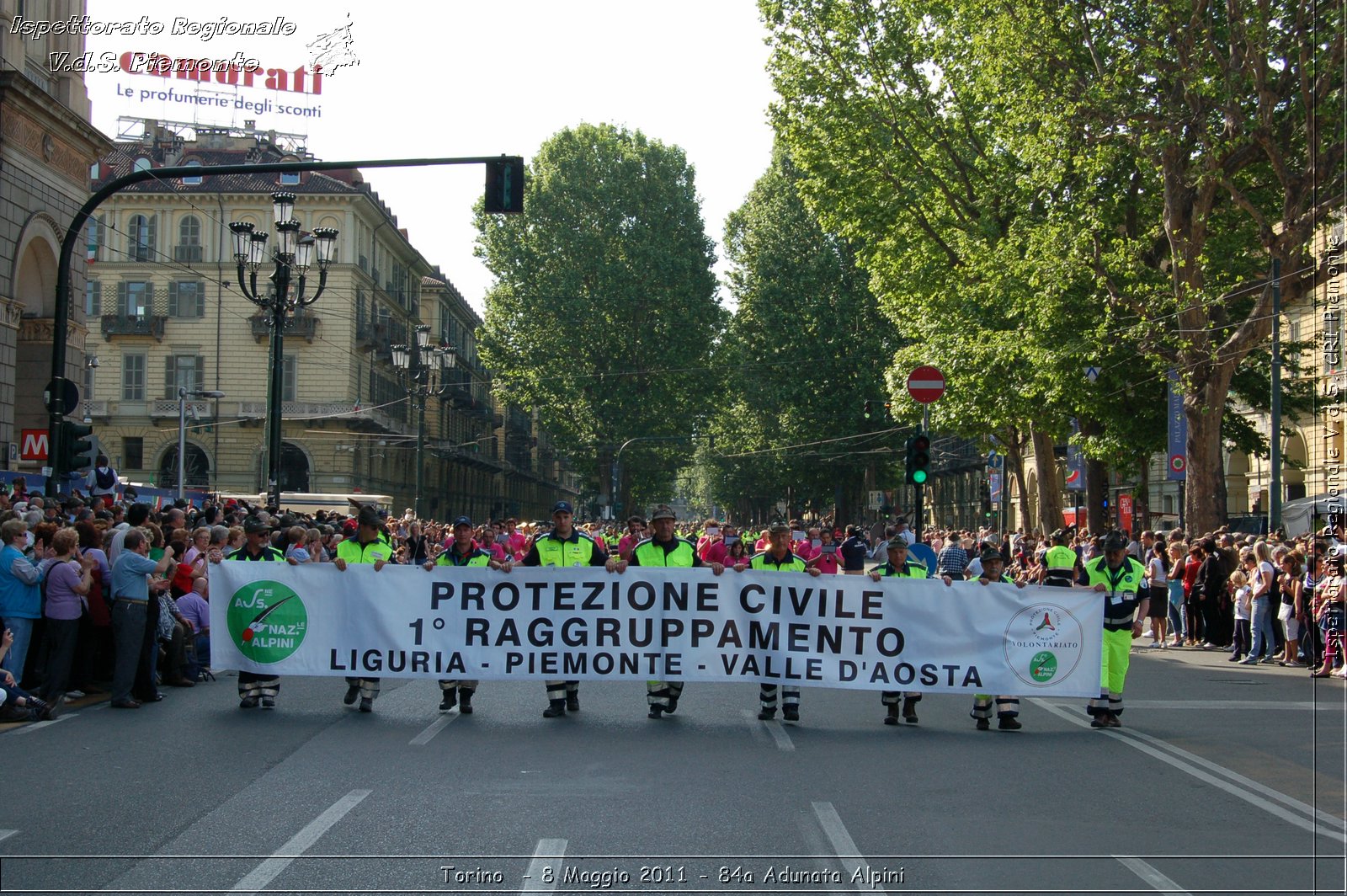 Torino  - 8 Maggio 2011 - 84a Adunata Nazionale Alpini -  Croce Rossa Italiana - Ispettorato Regionale Volontari del Soccorso Piemonte
