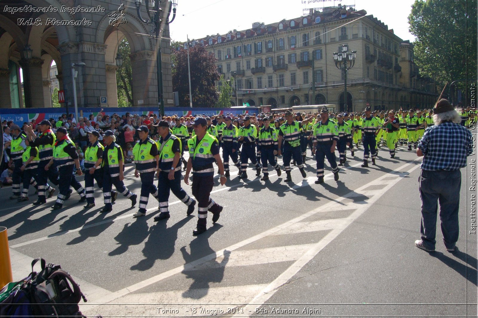 Torino  - 8 Maggio 2011 - 84a Adunata Nazionale Alpini -  Croce Rossa Italiana - Ispettorato Regionale Volontari del Soccorso Piemonte