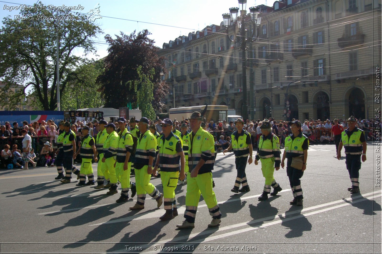 Torino  - 8 Maggio 2011 - 84a Adunata Nazionale Alpini -  Croce Rossa Italiana - Ispettorato Regionale Volontari del Soccorso Piemonte