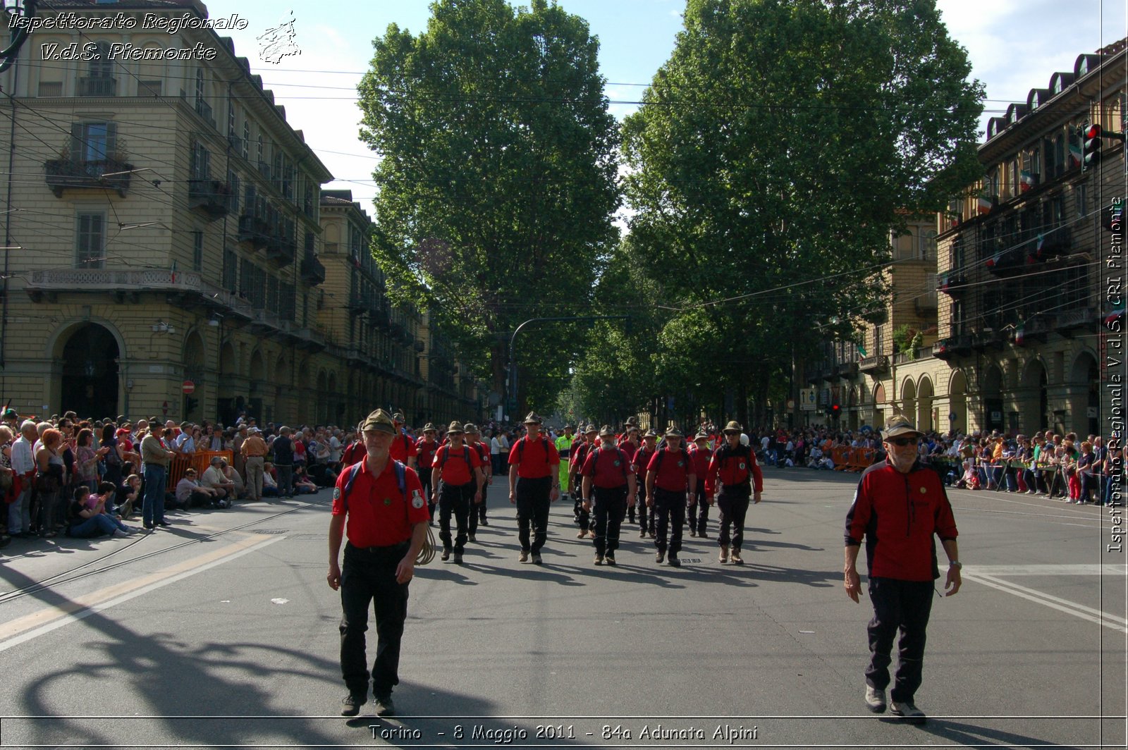 Torino  - 8 Maggio 2011 - 84a Adunata Nazionale Alpini -  Croce Rossa Italiana - Ispettorato Regionale Volontari del Soccorso Piemonte