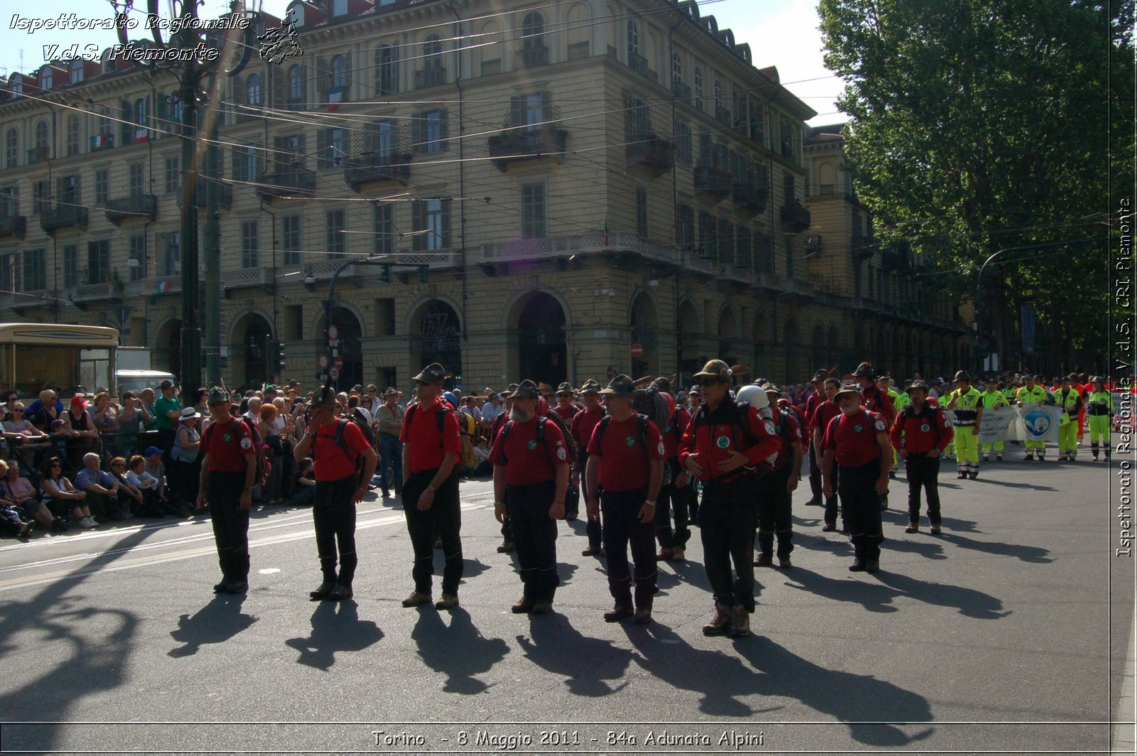 Torino  - 8 Maggio 2011 - 84a Adunata Nazionale Alpini -  Croce Rossa Italiana - Ispettorato Regionale Volontari del Soccorso Piemonte