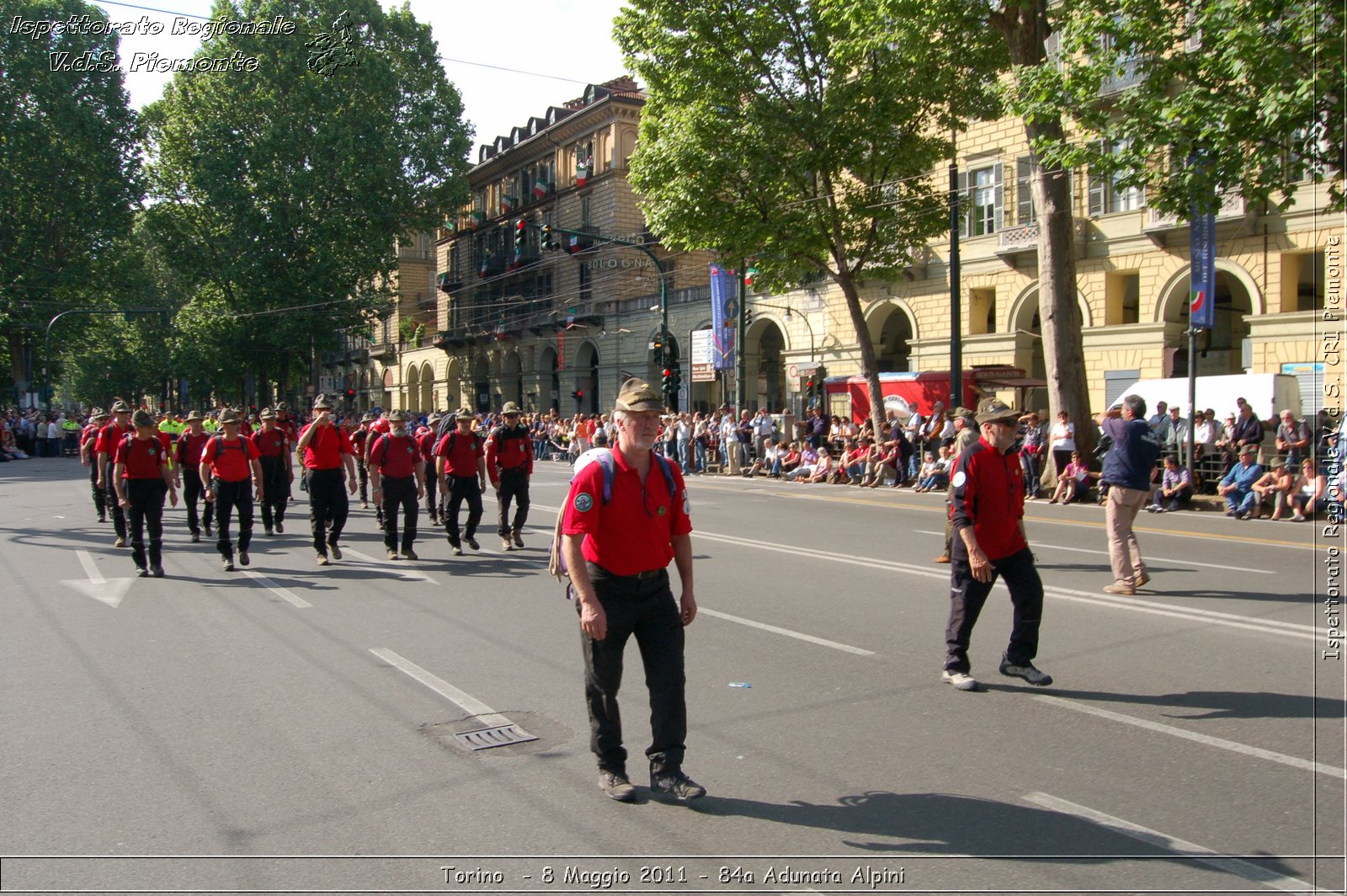Torino  - 8 Maggio 2011 - 84a Adunata Nazionale Alpini -  Croce Rossa Italiana - Ispettorato Regionale Volontari del Soccorso Piemonte