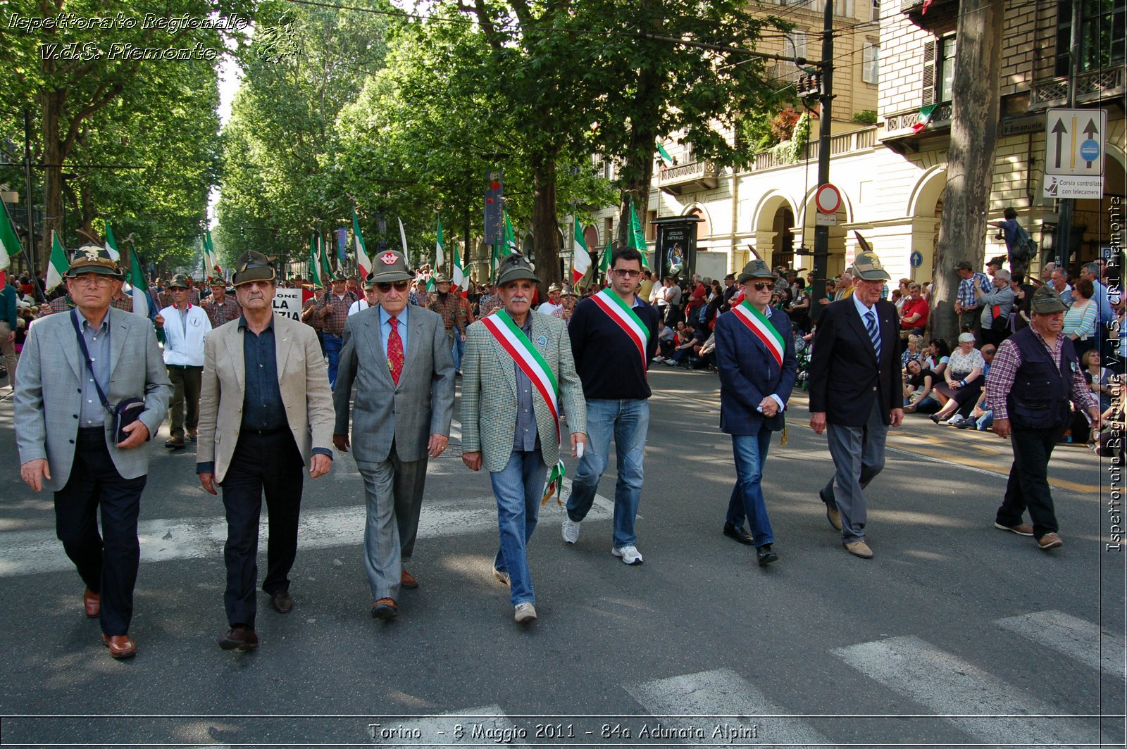 Torino  - 8 Maggio 2011 - 84a Adunata Nazionale Alpini -  Croce Rossa Italiana - Ispettorato Regionale Volontari del Soccorso Piemonte